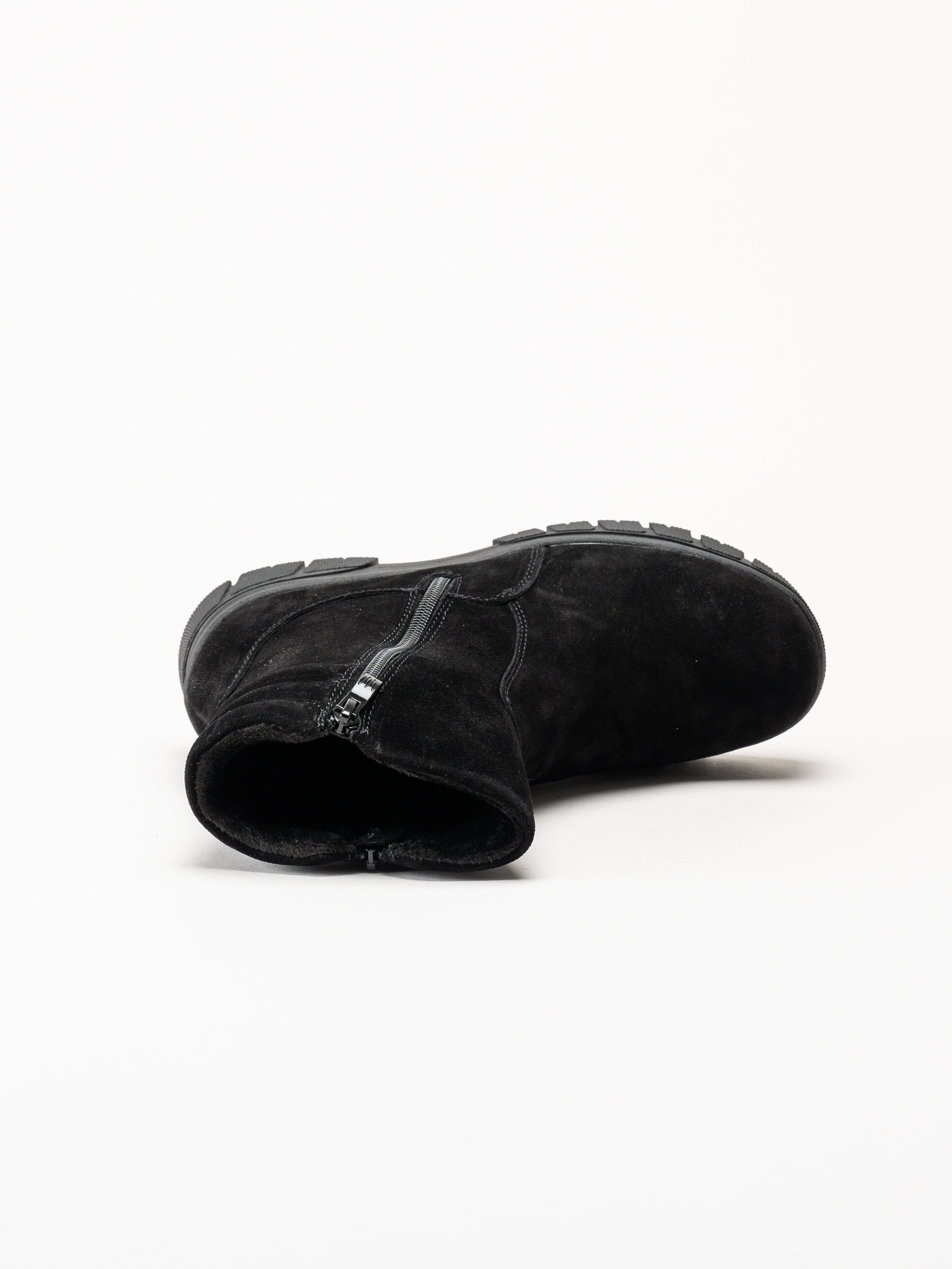 Wildflower - Selhurst - Svarta fodrade boots i mocka