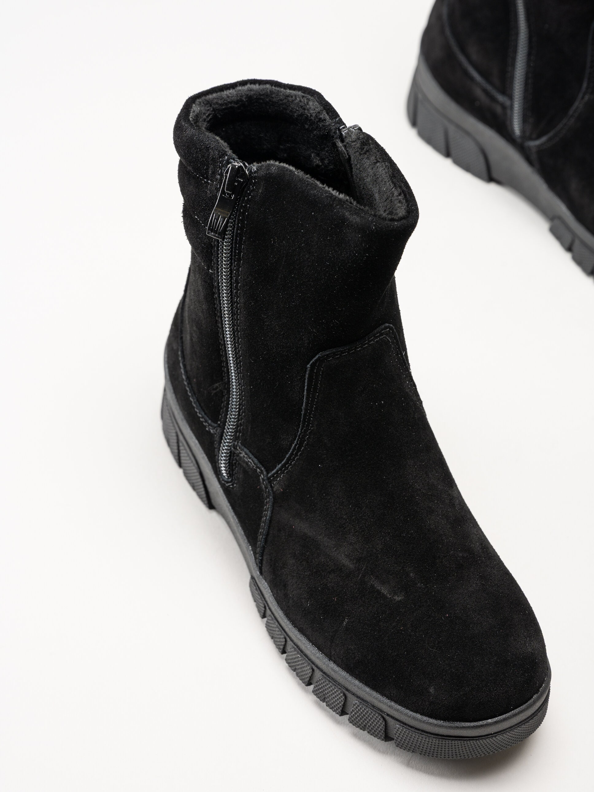 Wildflower - Selhurst - Svarta fodrade boots i mocka