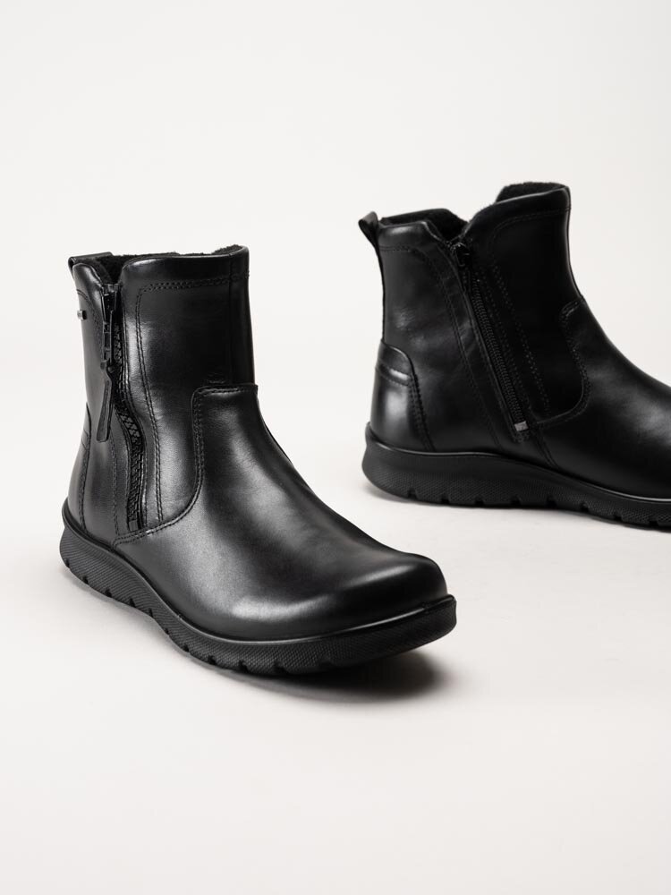 Ecco - Babett Gtx - Svarta kängor med Gore-Tex