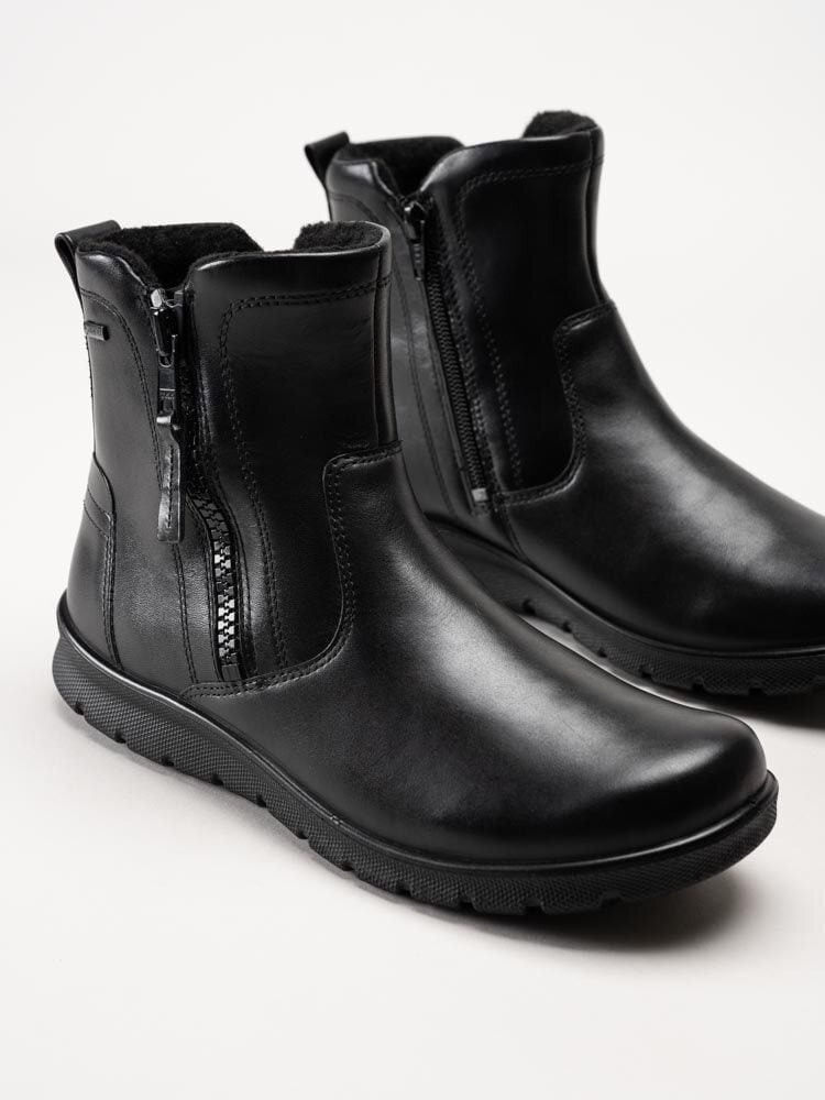 Ecco - Babett Gtx - Svarta kängor med Gore-Tex