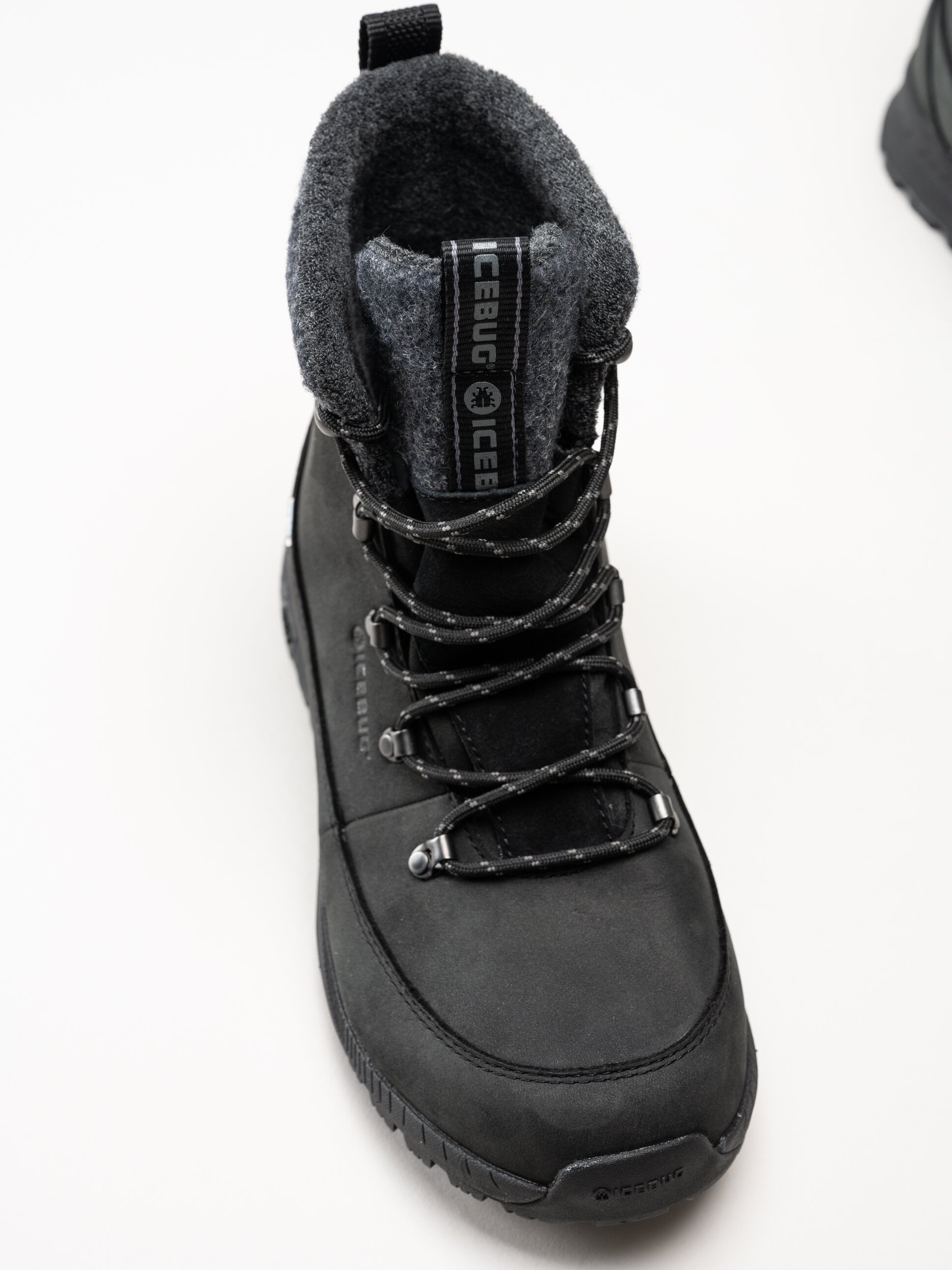 Icebug - Adak ReWool NT - Svarta vinterkängor