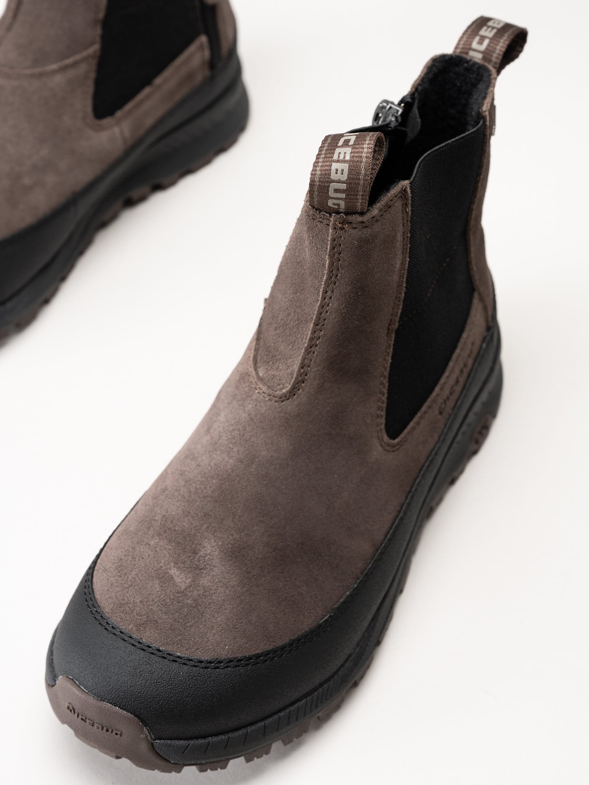 Icebug - Boda W NT - Bruna chelsea boots i mocka