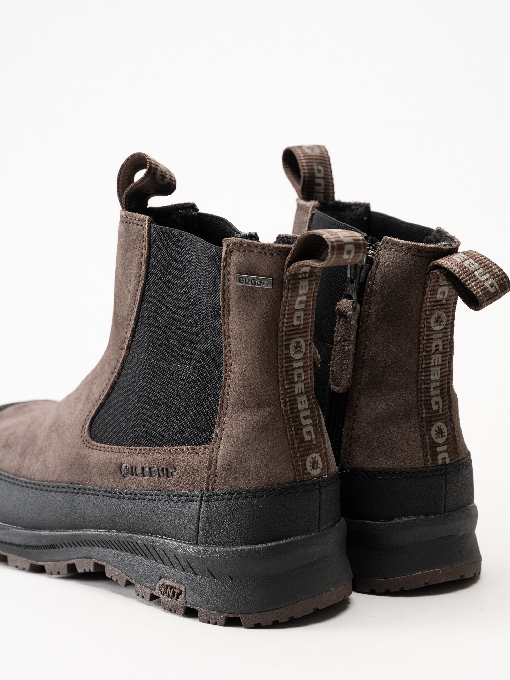 Icebug - Boda W NT - Bruna chelsea boots i mocka