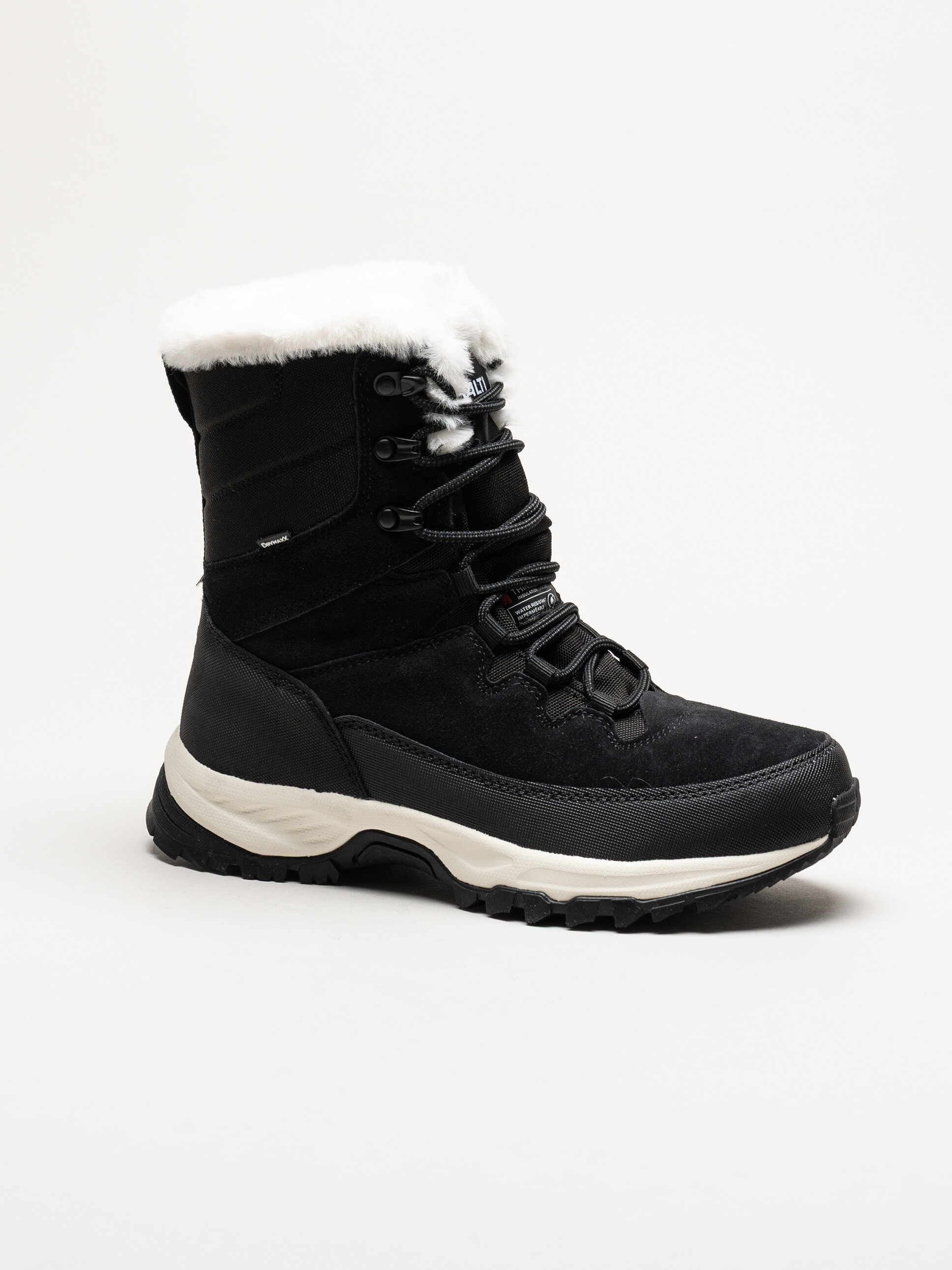 Halti - Tornio 2 Dx Winter Boot - Svarta fodrade vinterkängor