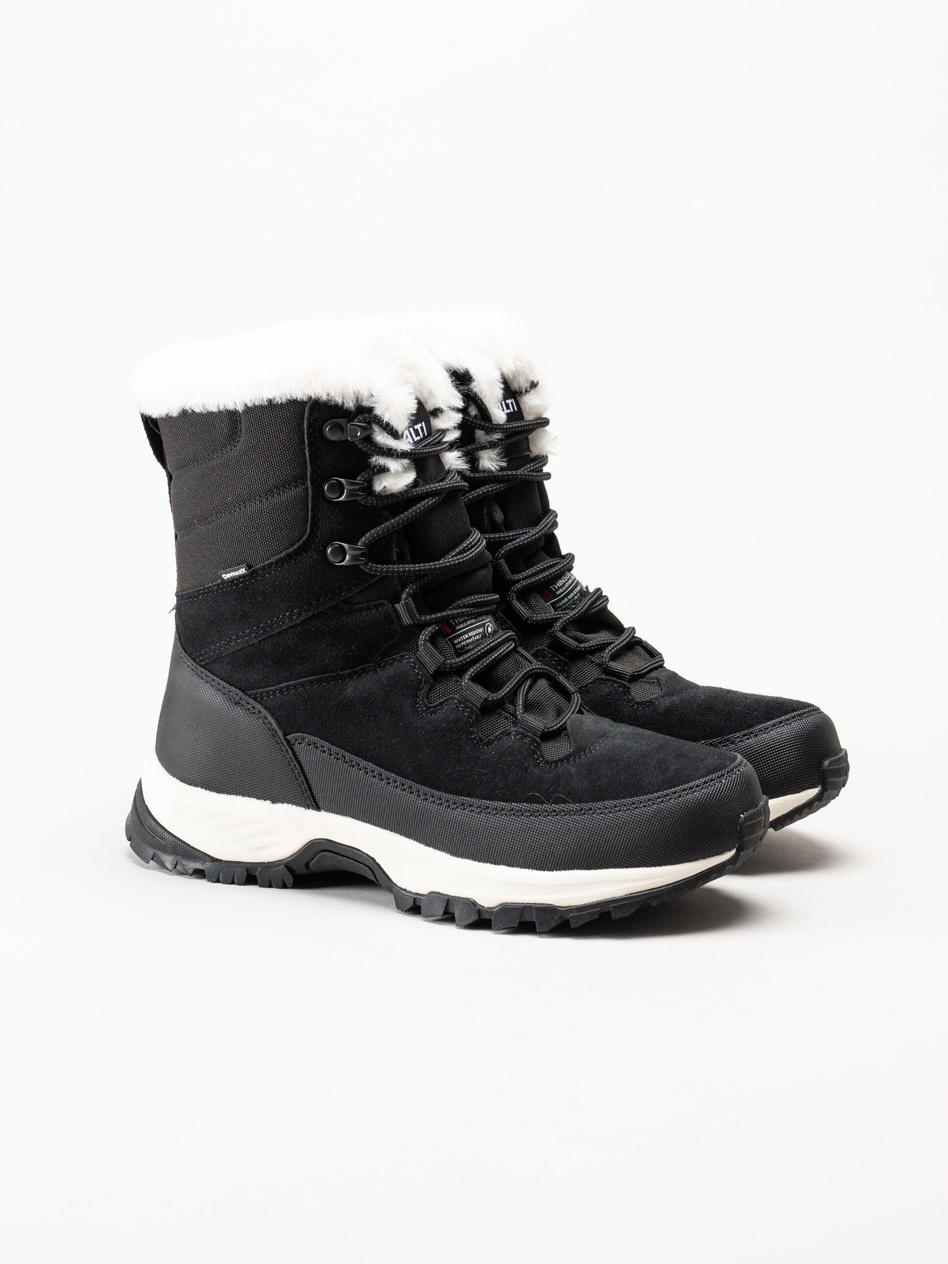 Halti - Tornio 2 Dx Winter Boot - Svarta fodrade vinterkängor