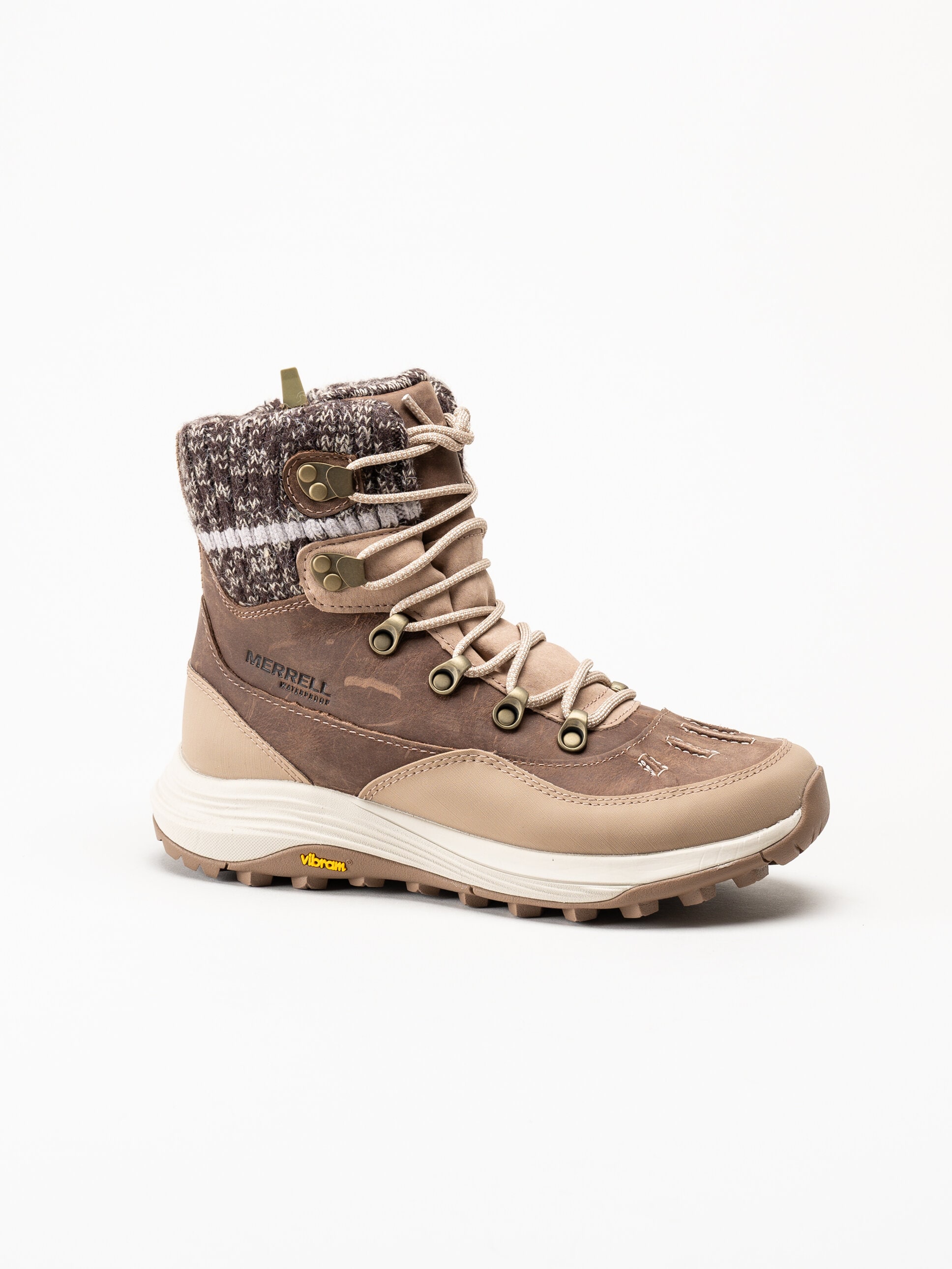 Merrell - Siren 4 Thermo Mid Wp - Bruna fodrade kängor i nubuck