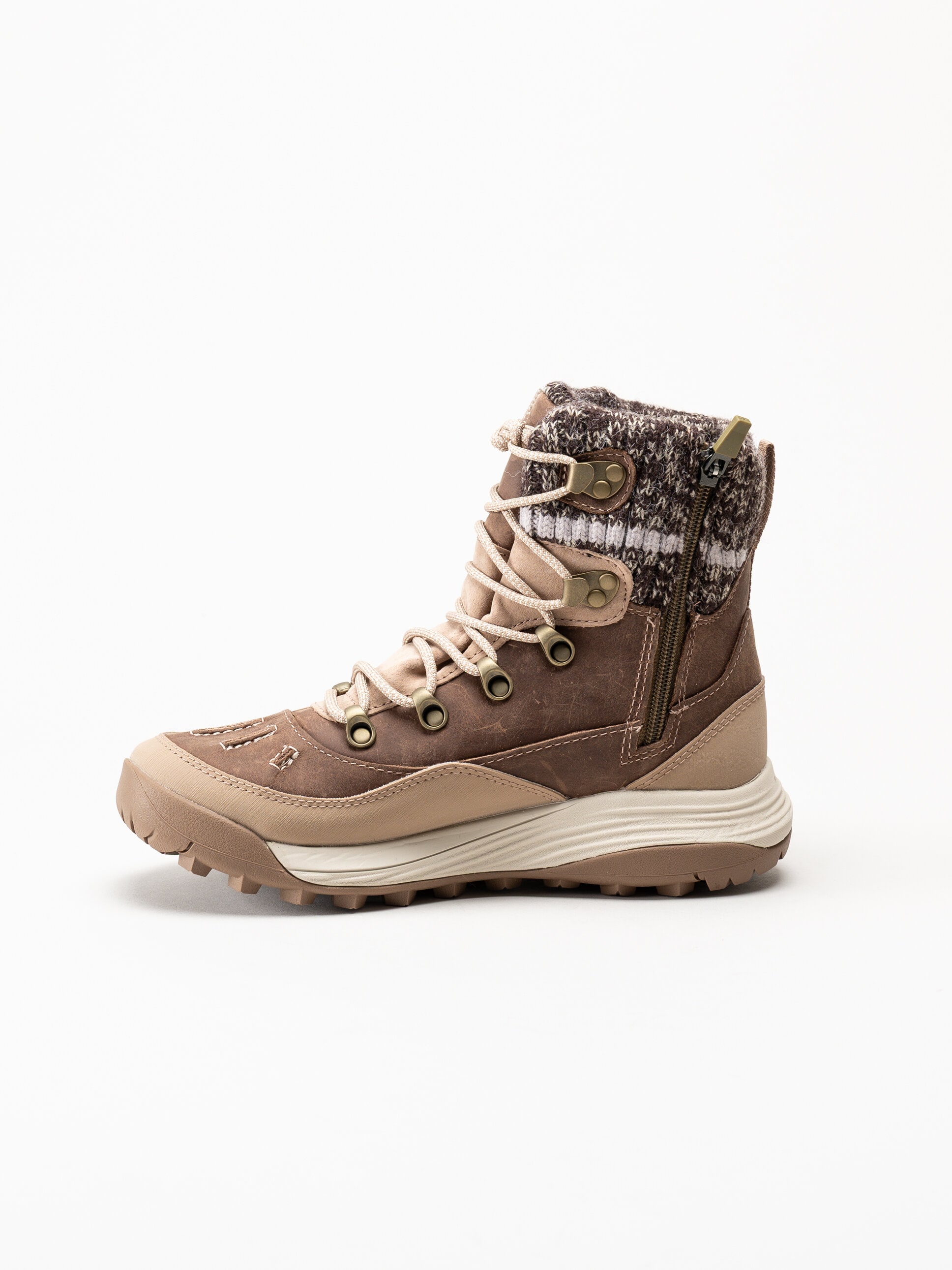 Merrell - Siren 4 Thermo Mid Wp - Bruna fodrade kängor i nubuck