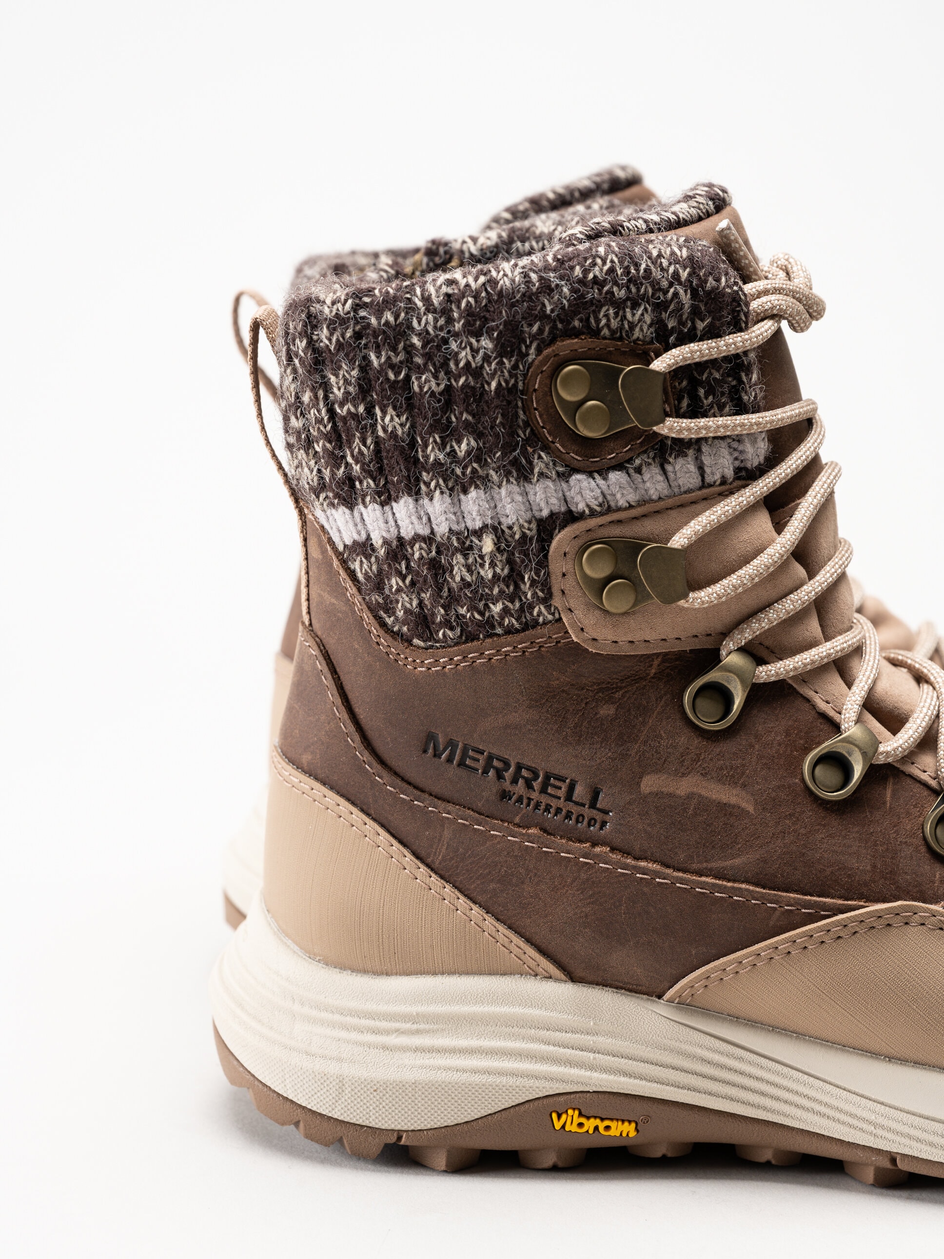 Merrell - Siren 4 Thermo Mid Wp - Bruna fodrade kängor i nubuck