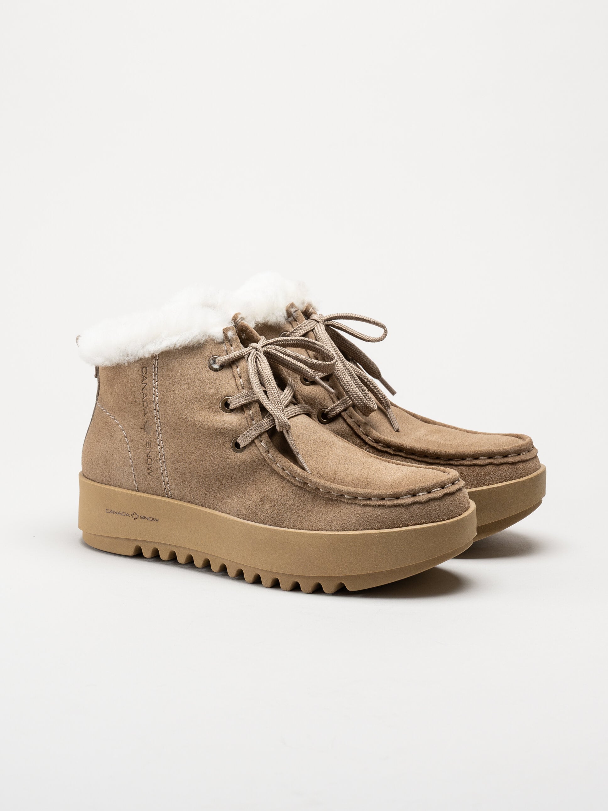 Canada Snow - Mount Marty - Beige kängor i mocka
