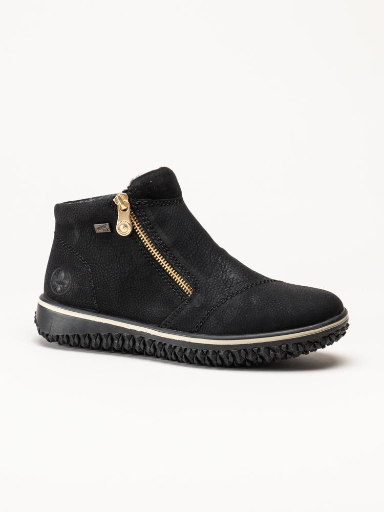 Rieker - Svarta boots med Rieker-Tex