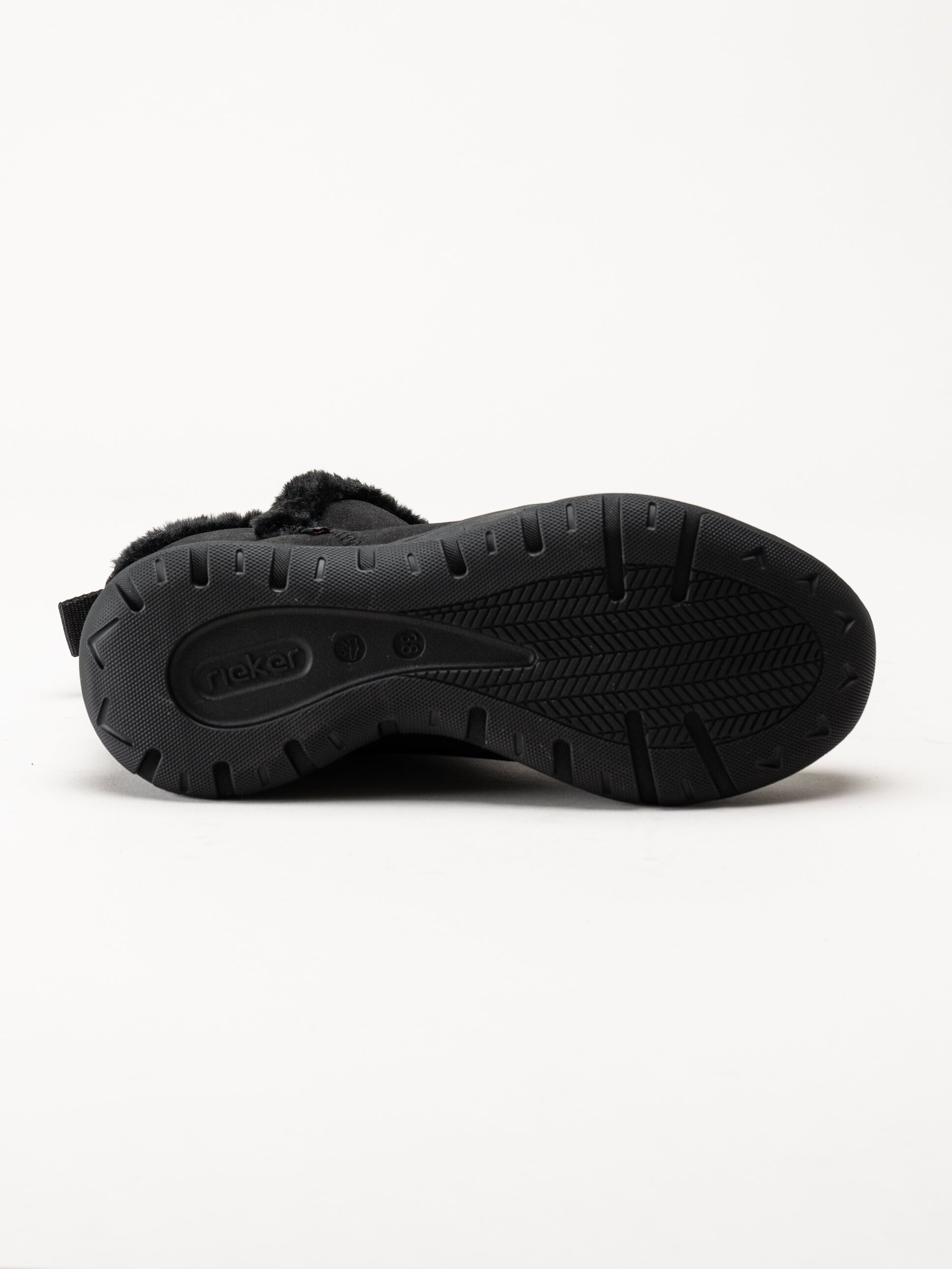 Rieker - Svarta varmfodrade boots