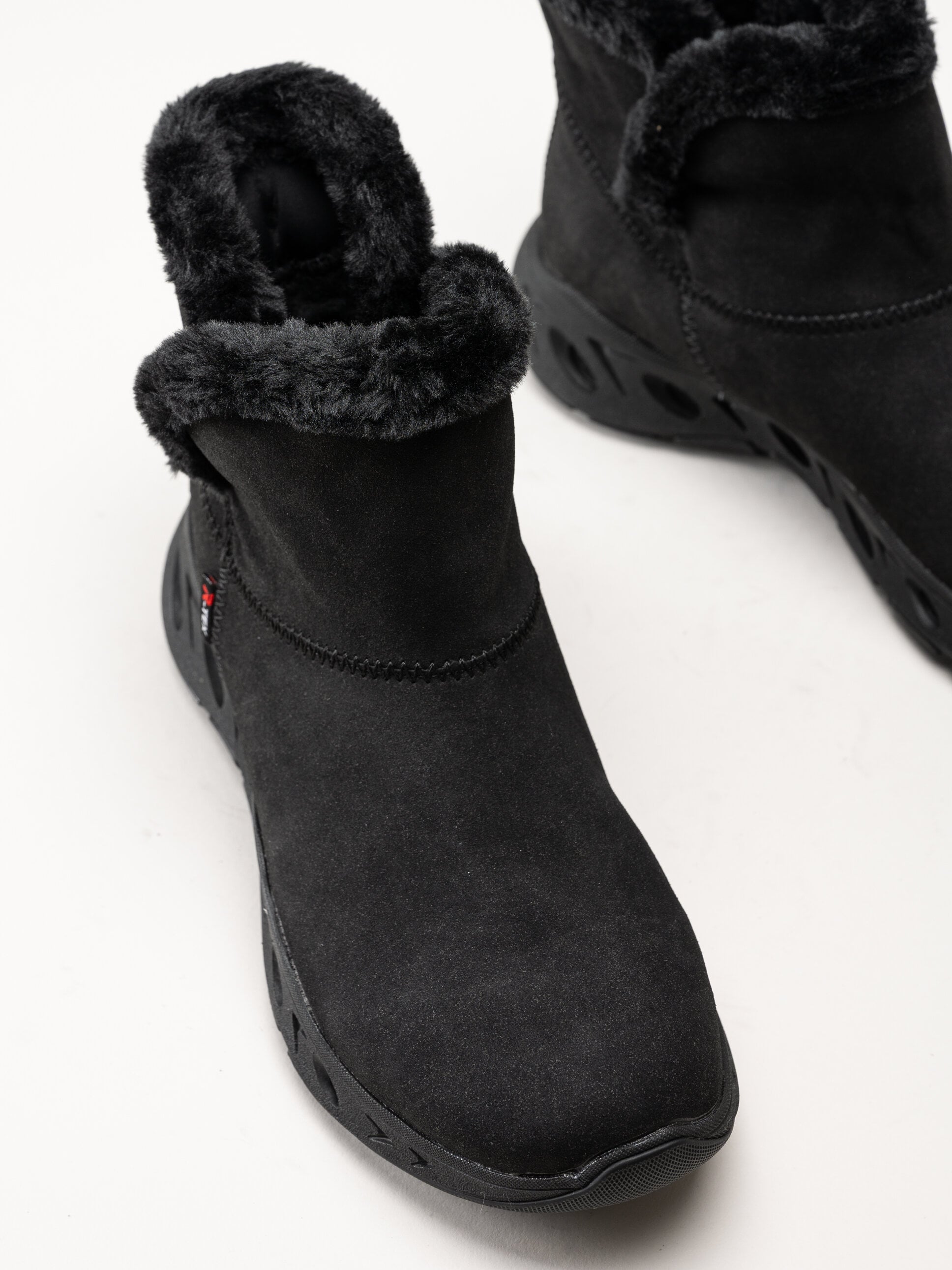 Rieker - Svarta varmfodrade boots