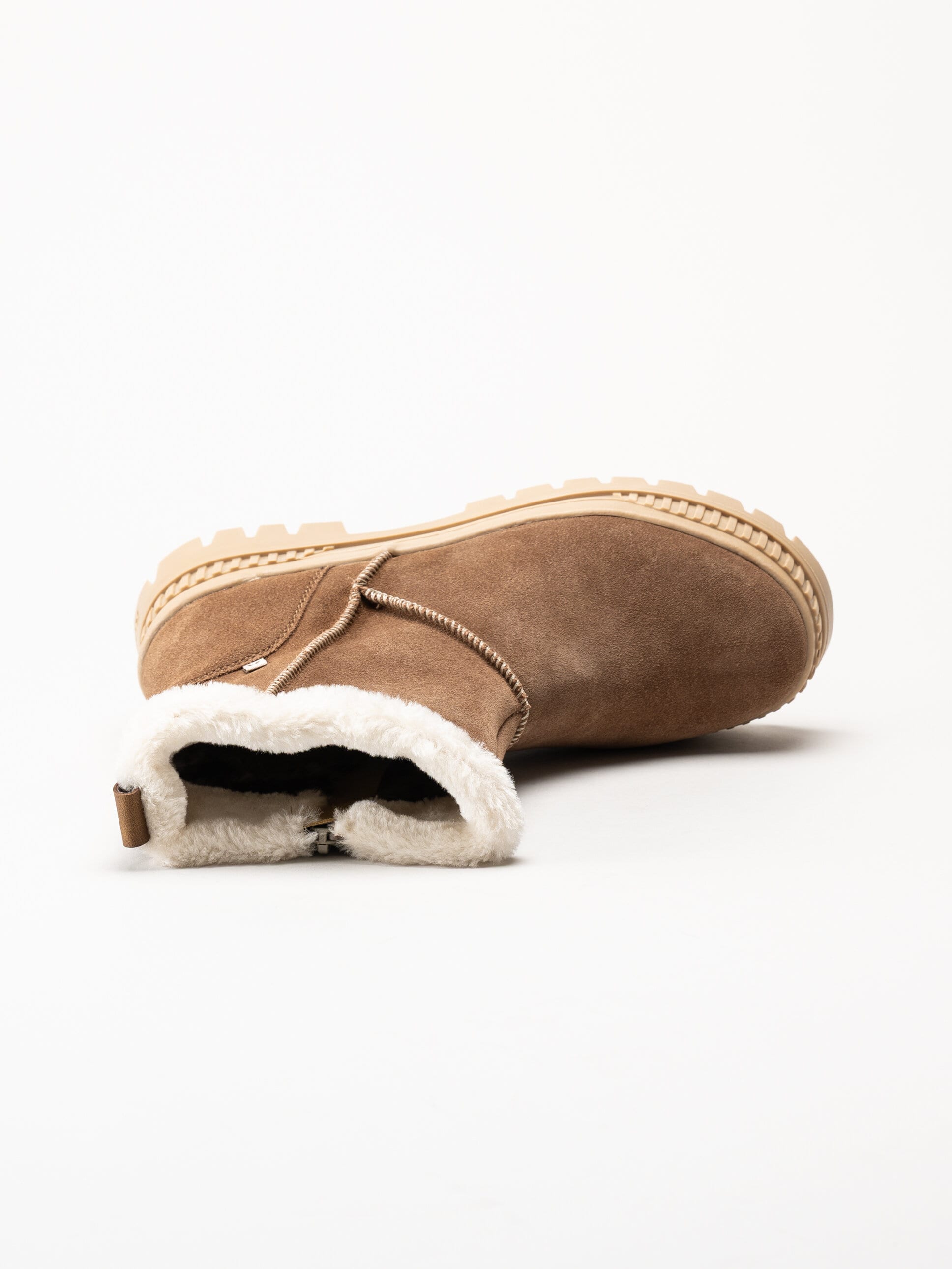 Rieker - Bruna fodrad boots i mocka