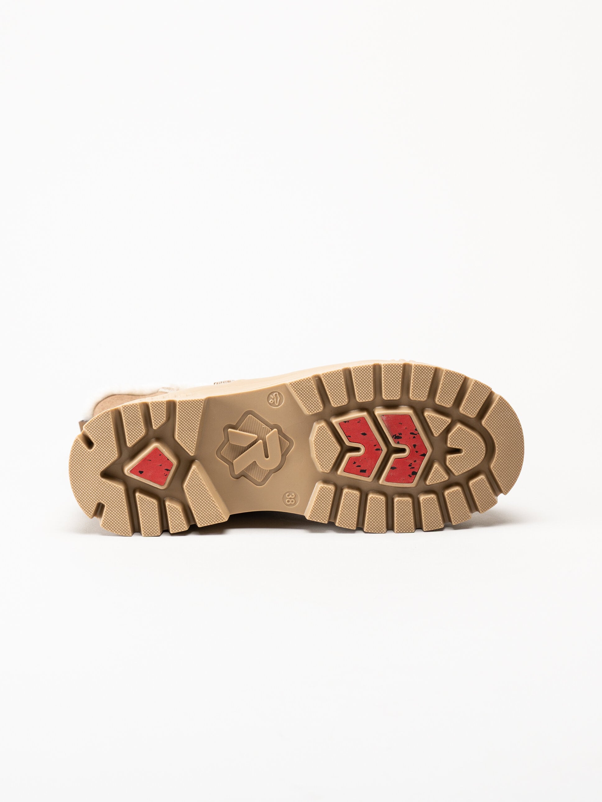 Rieker - Bruna fodrad boots i mocka