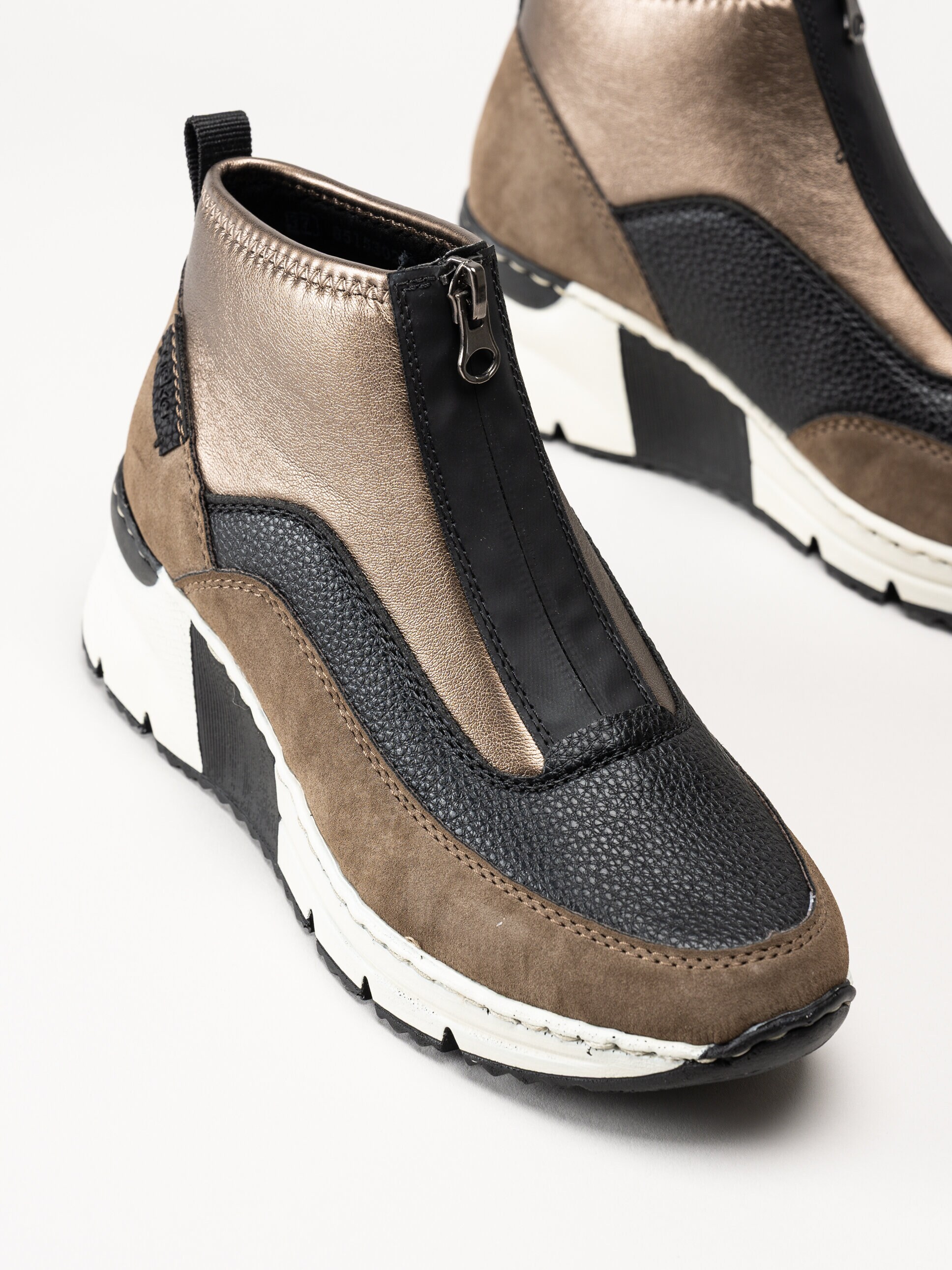 Rieker - Bruna sneakerboots med kilklack