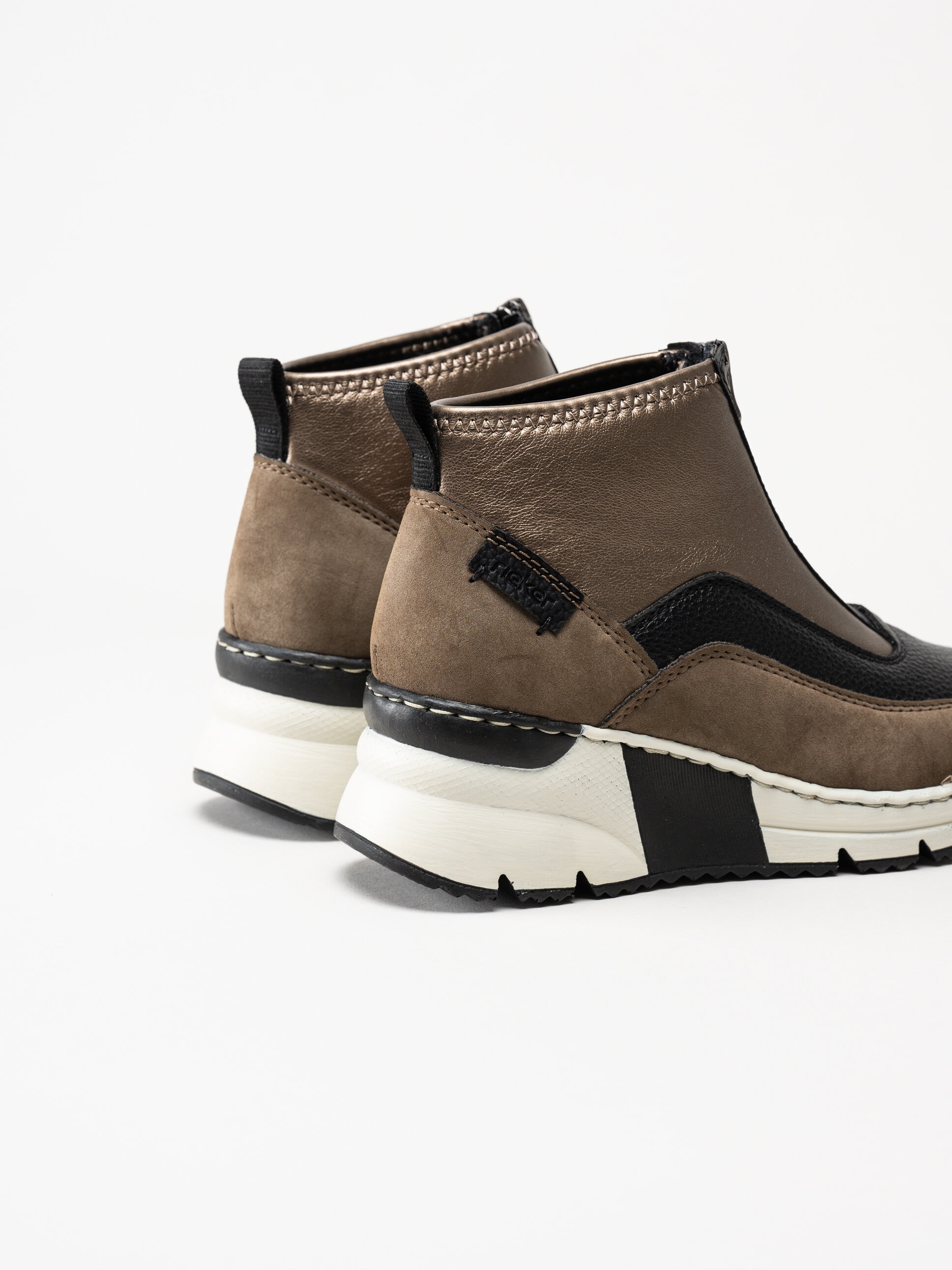 Rieker - Bruna sneakerboots med kilklack