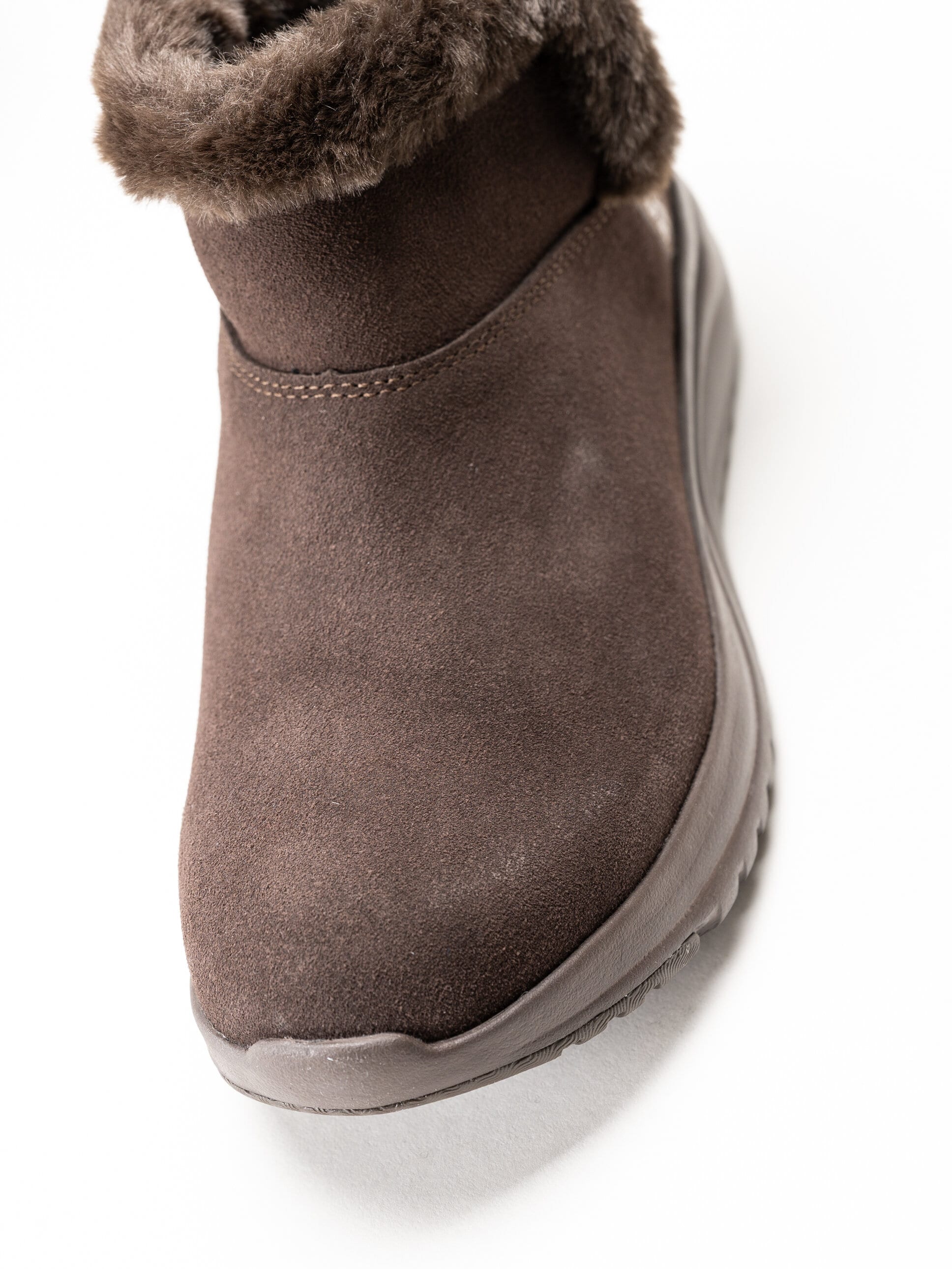 Skechers - On-The-Go Stellar - Mörkbruna boots i mocka