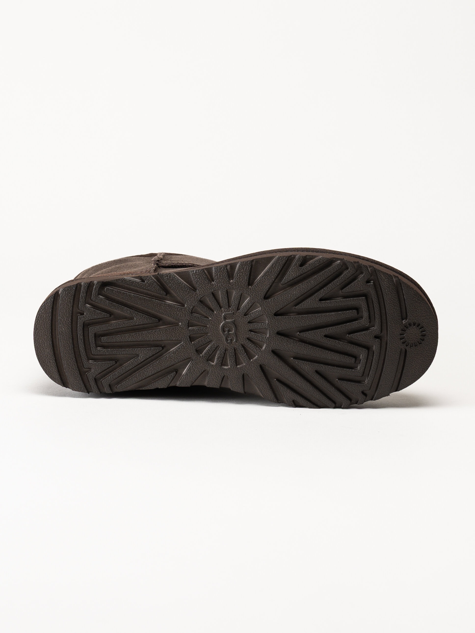UGG - W Classic Mini II - Mörkruna fårskinnsfodrade vinterboots