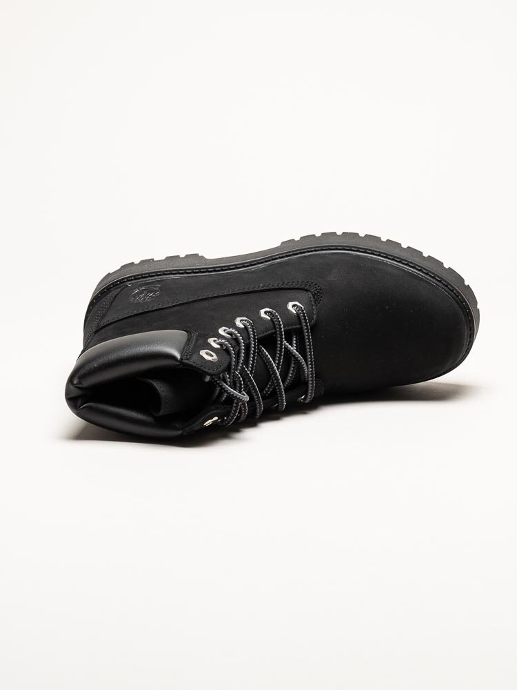 Timberland - Stone Street - Svarta platåkängor i nubuck
