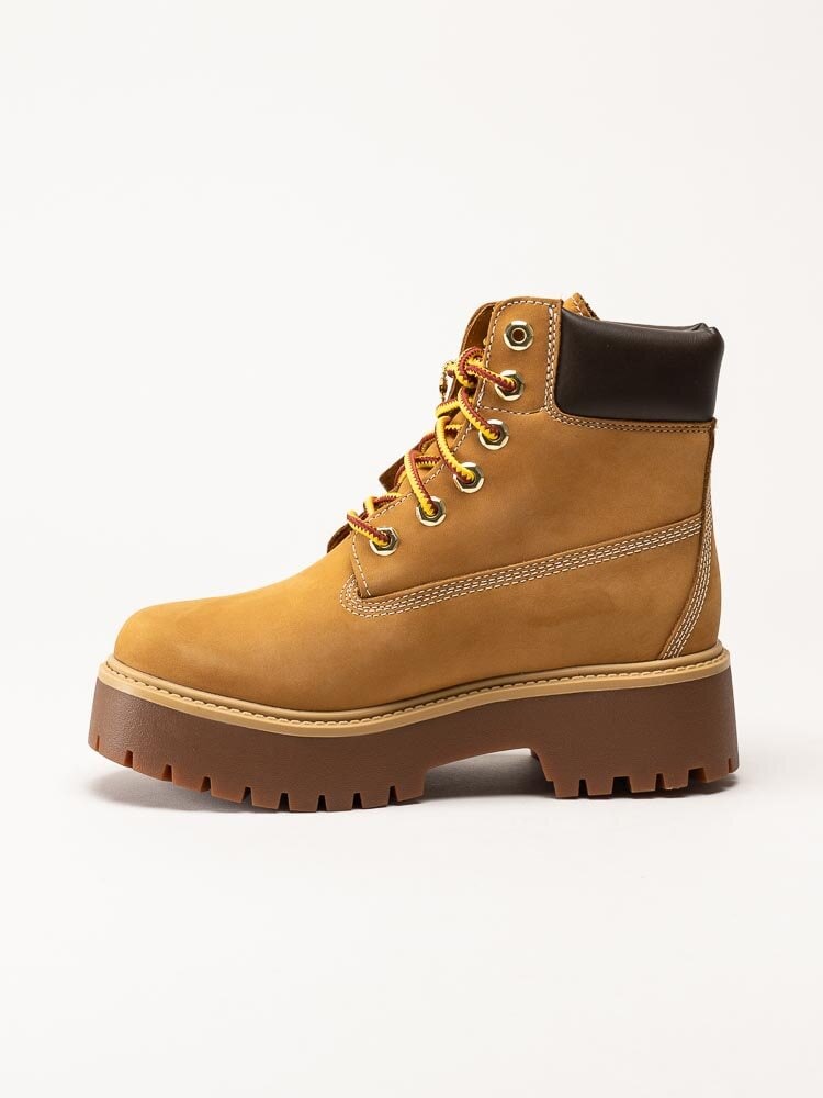 Timberland - Stone Street - Gula platåkängor i nubuck