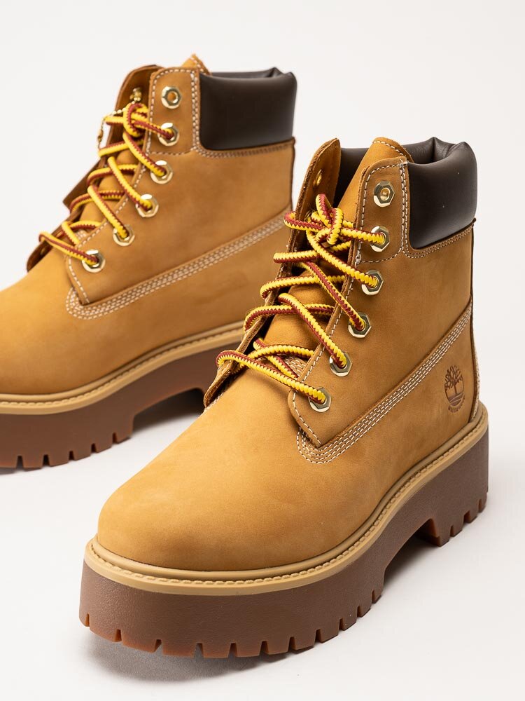 Timberland - Stone Street - Gula platåkängor i nubuck