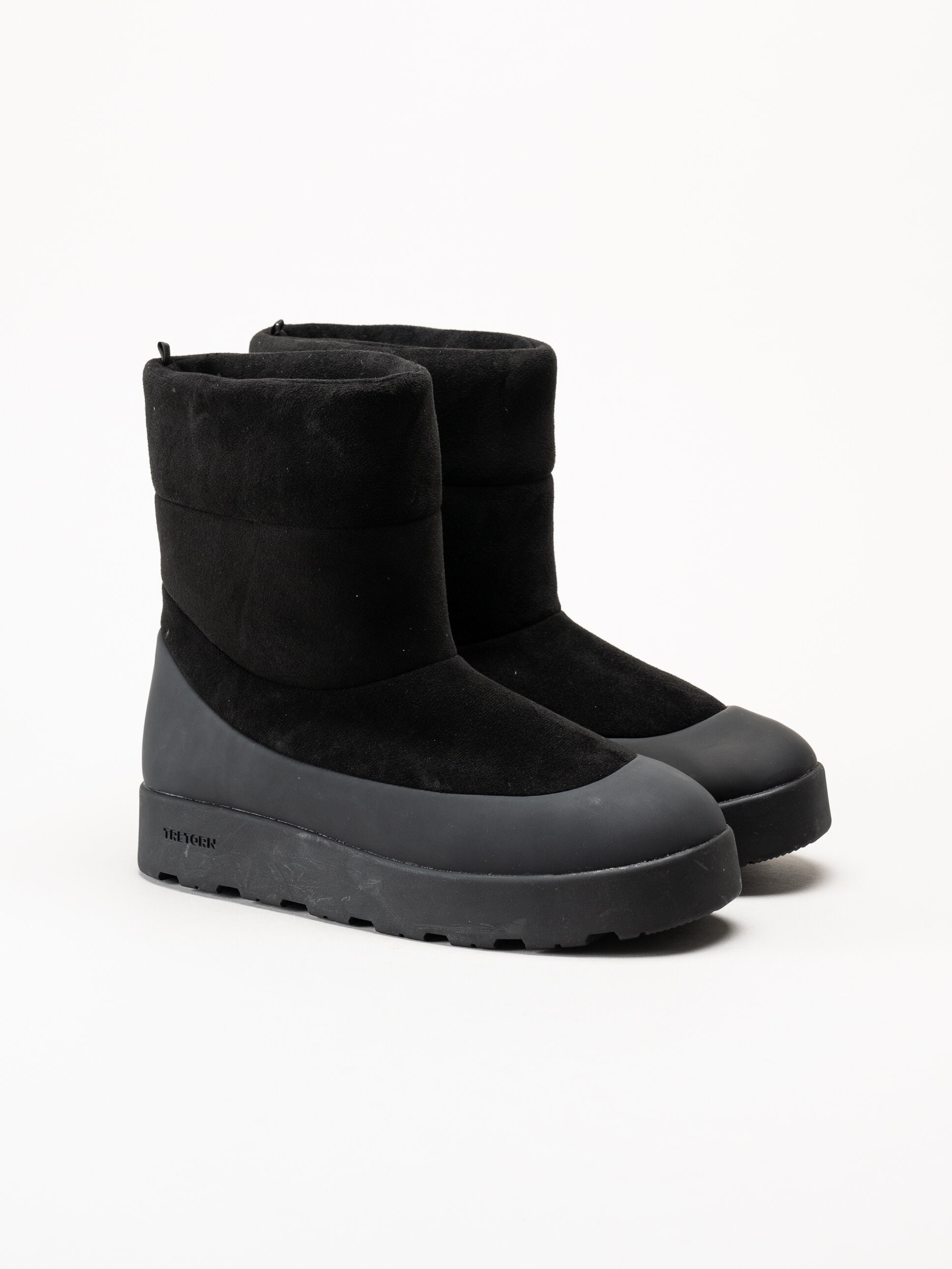 Tretorn - Asto Mid Hybrid - Svarta fodrade boots