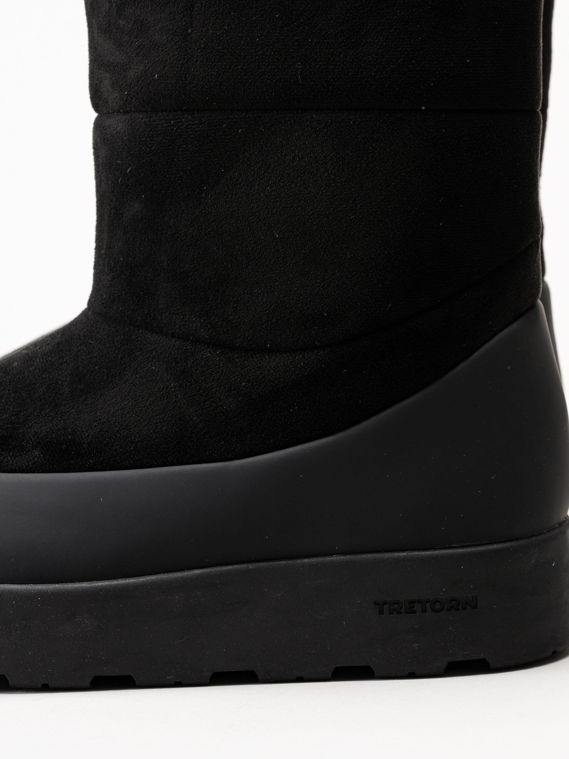 Tretorn - Asto Mid Hybrid - Svarta fodrade boots