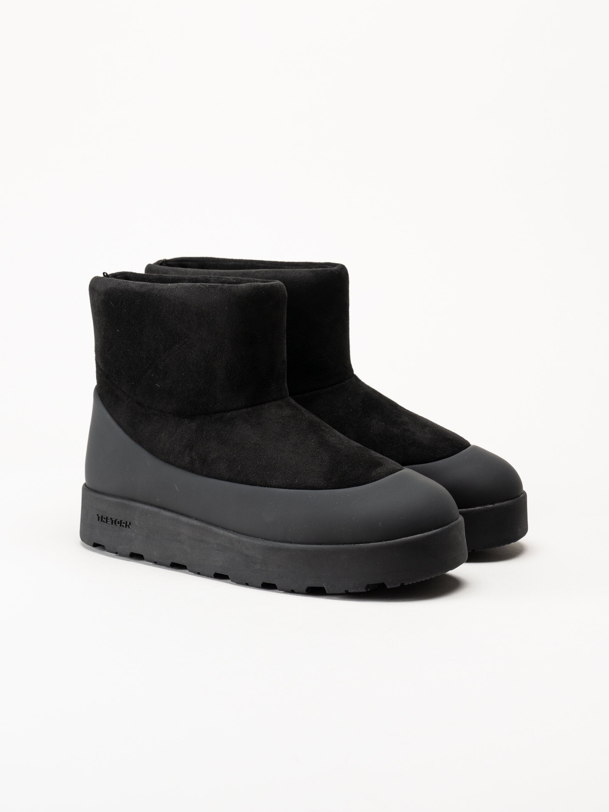 Tretorn - Asto Low Hybrid W - Svarta fodrade boots