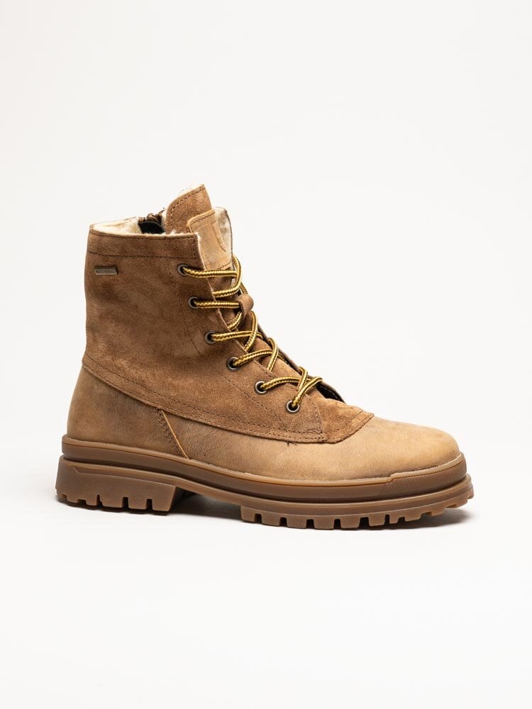 Axelda - Aosta WP - Ljusbruna broddkängor i mocka