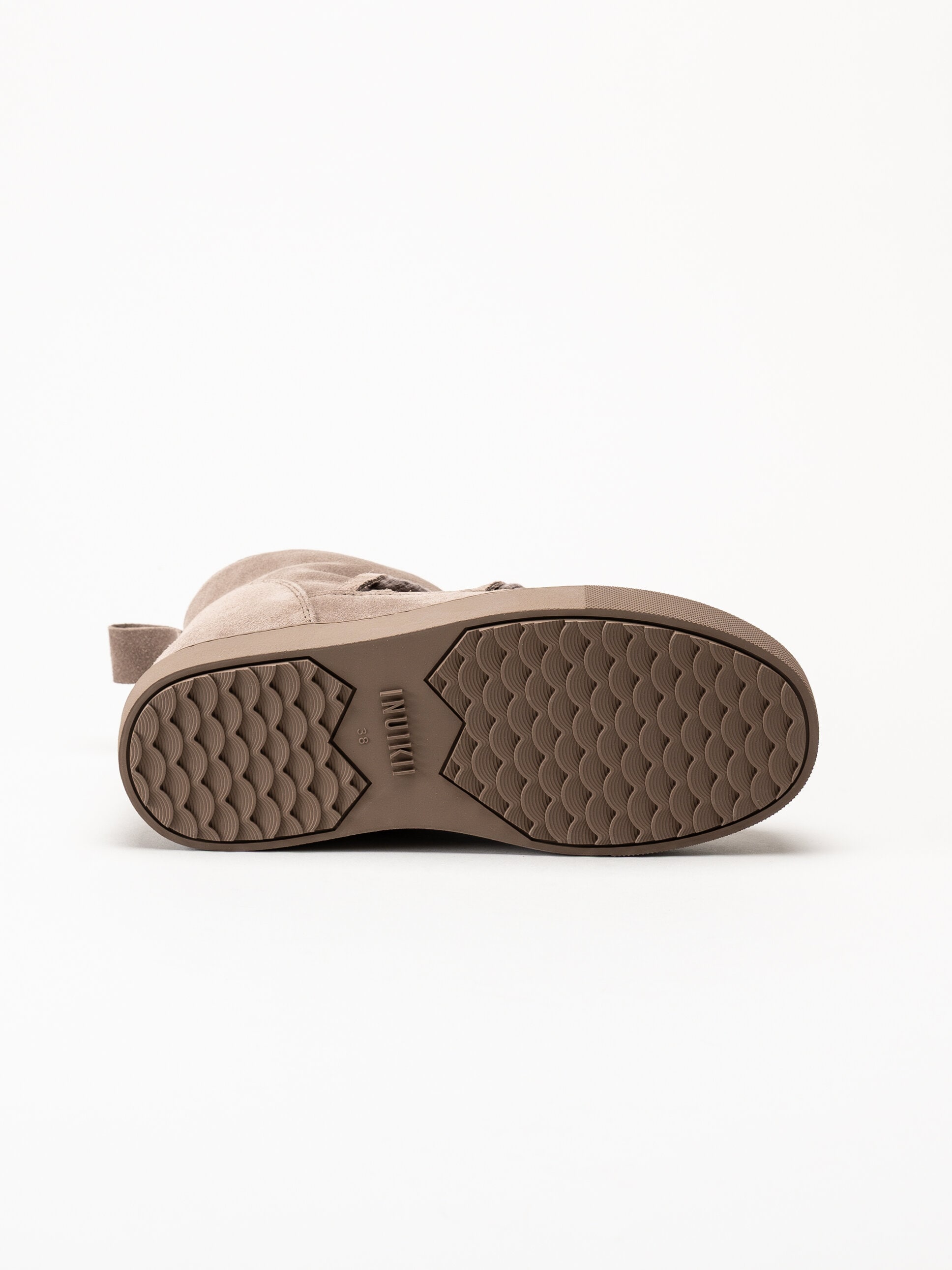 Inuikii - Classic Low - Grå fodrade boots i mocka