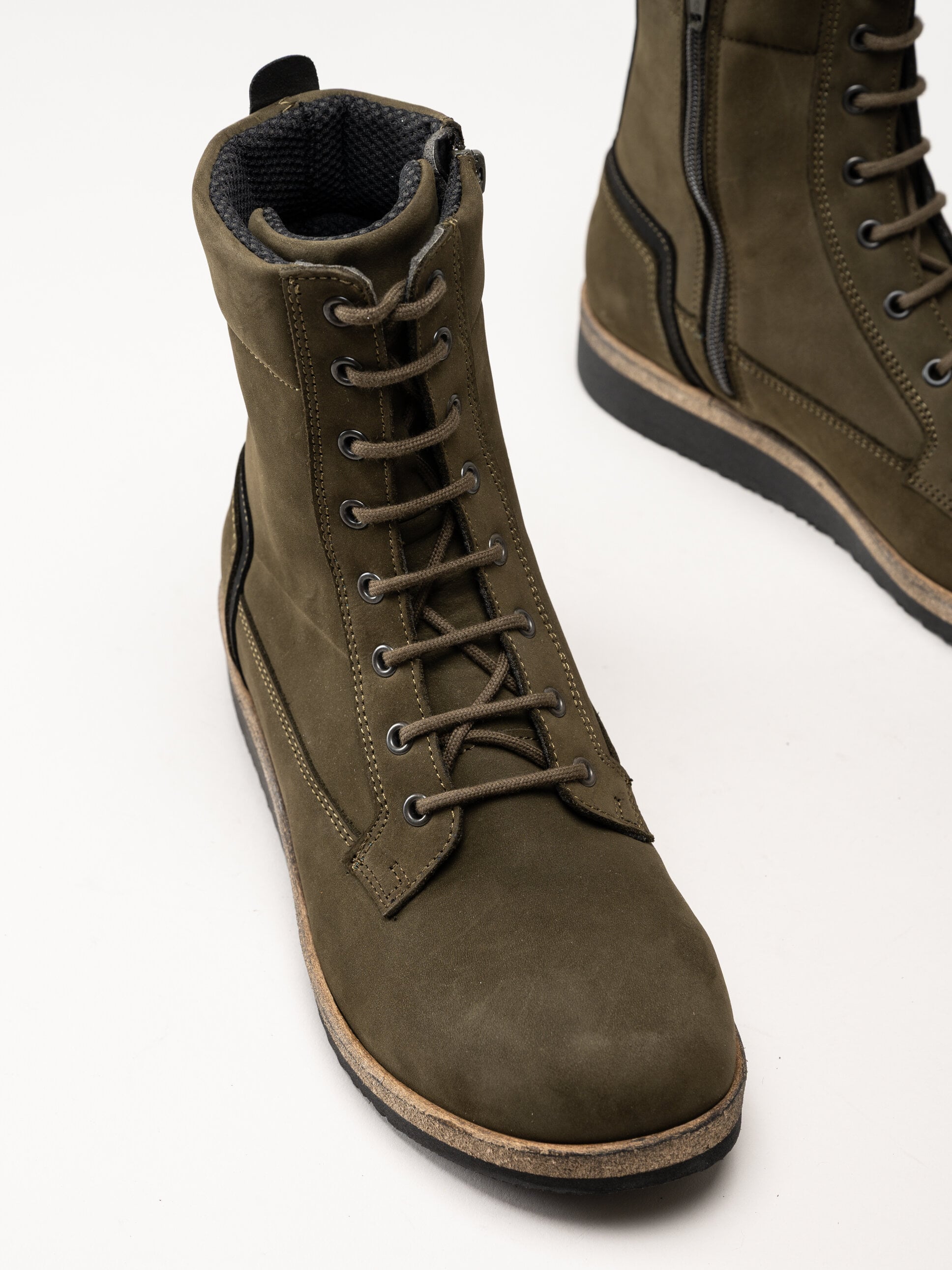 New Feet - Gröna kängor i nubuck