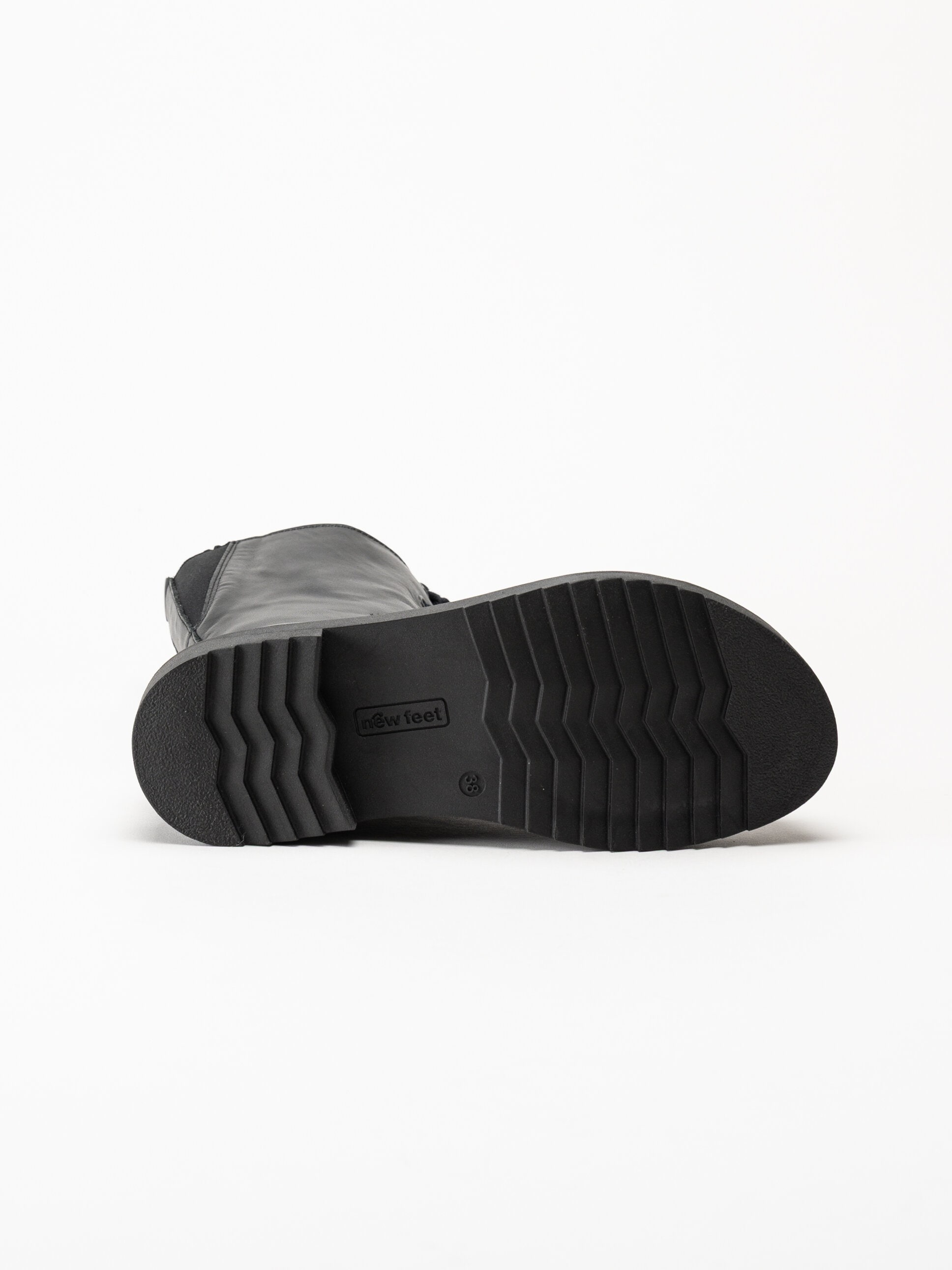 New Feet - Svarta höga snörkängor