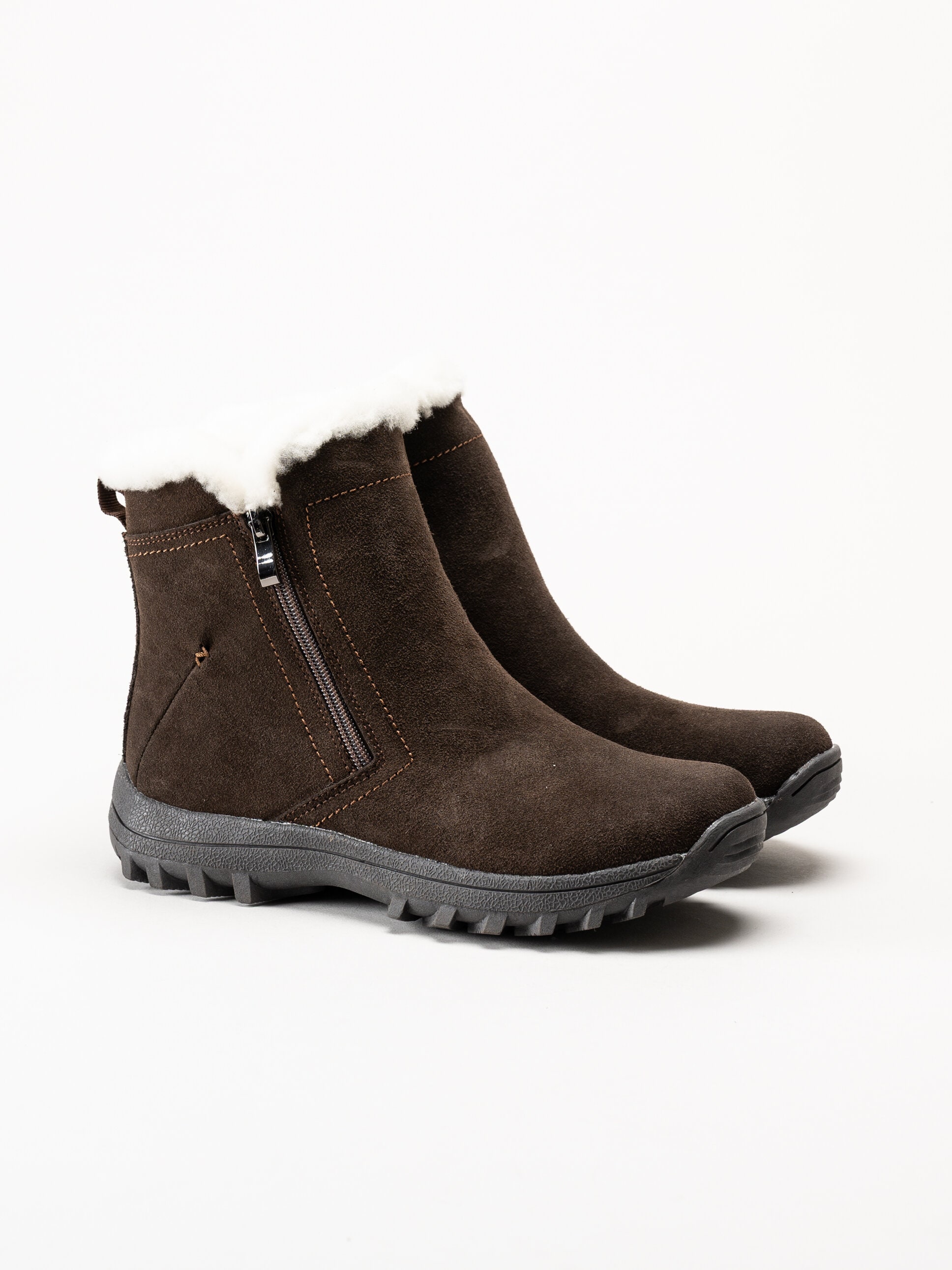 Soft Comfort - Holloway - Mörkbruna fodrade boots