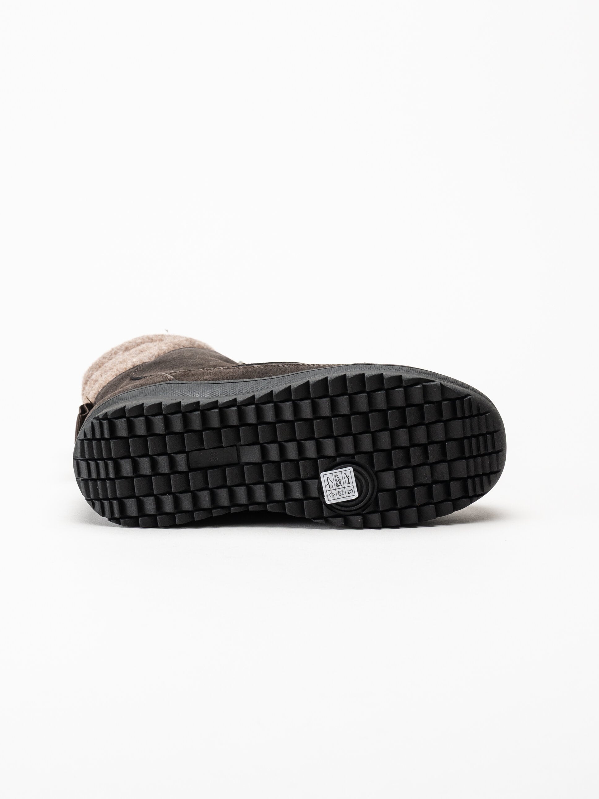 Wildflower - Erith - Bruna fodrade kängor i mocka