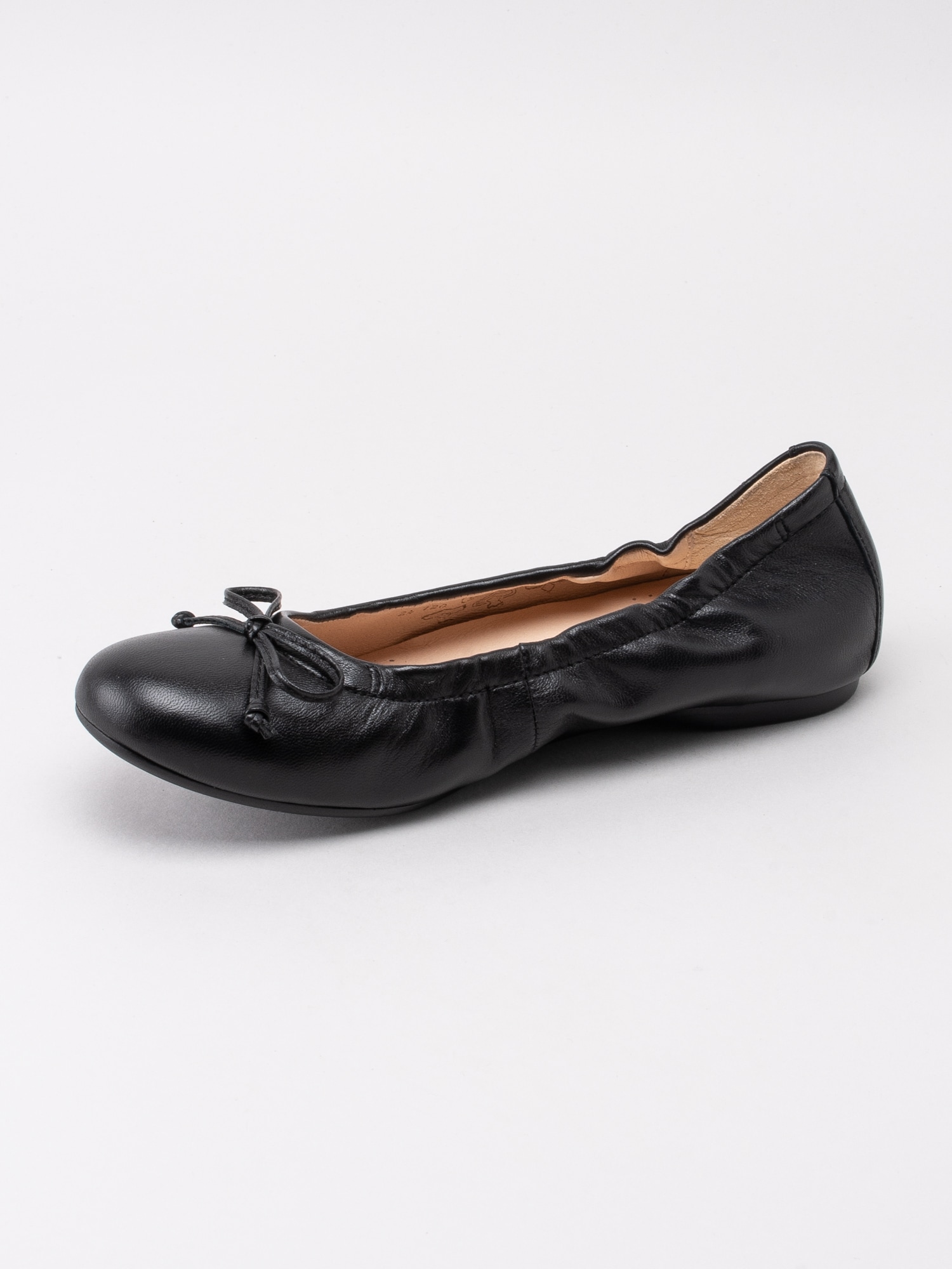 08191042 Gabor 24.120-27 svarta ballerinas med resårhäl-2