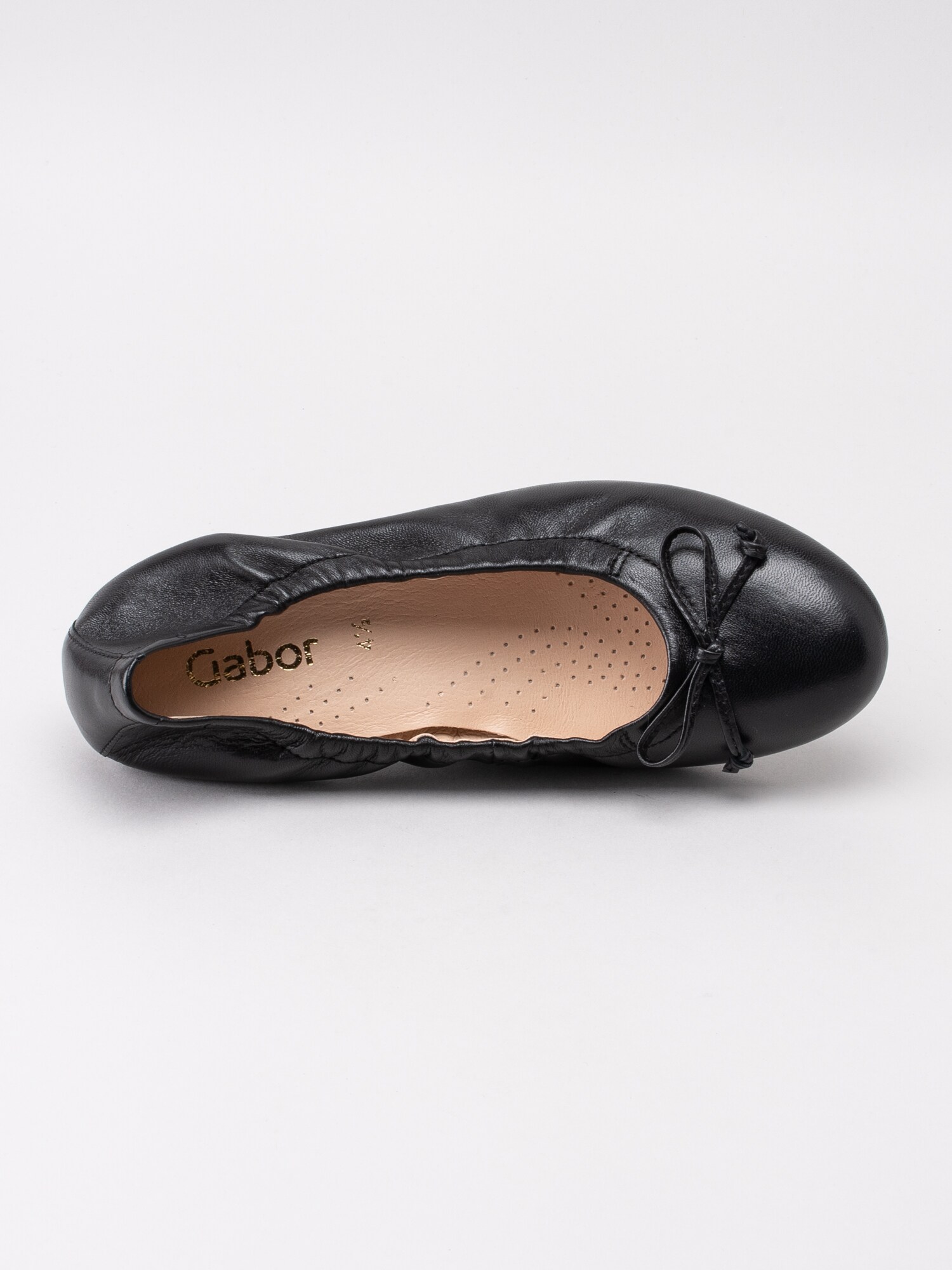 08191042 Gabor 24.120-27 svarta ballerinas med resårhäl-4