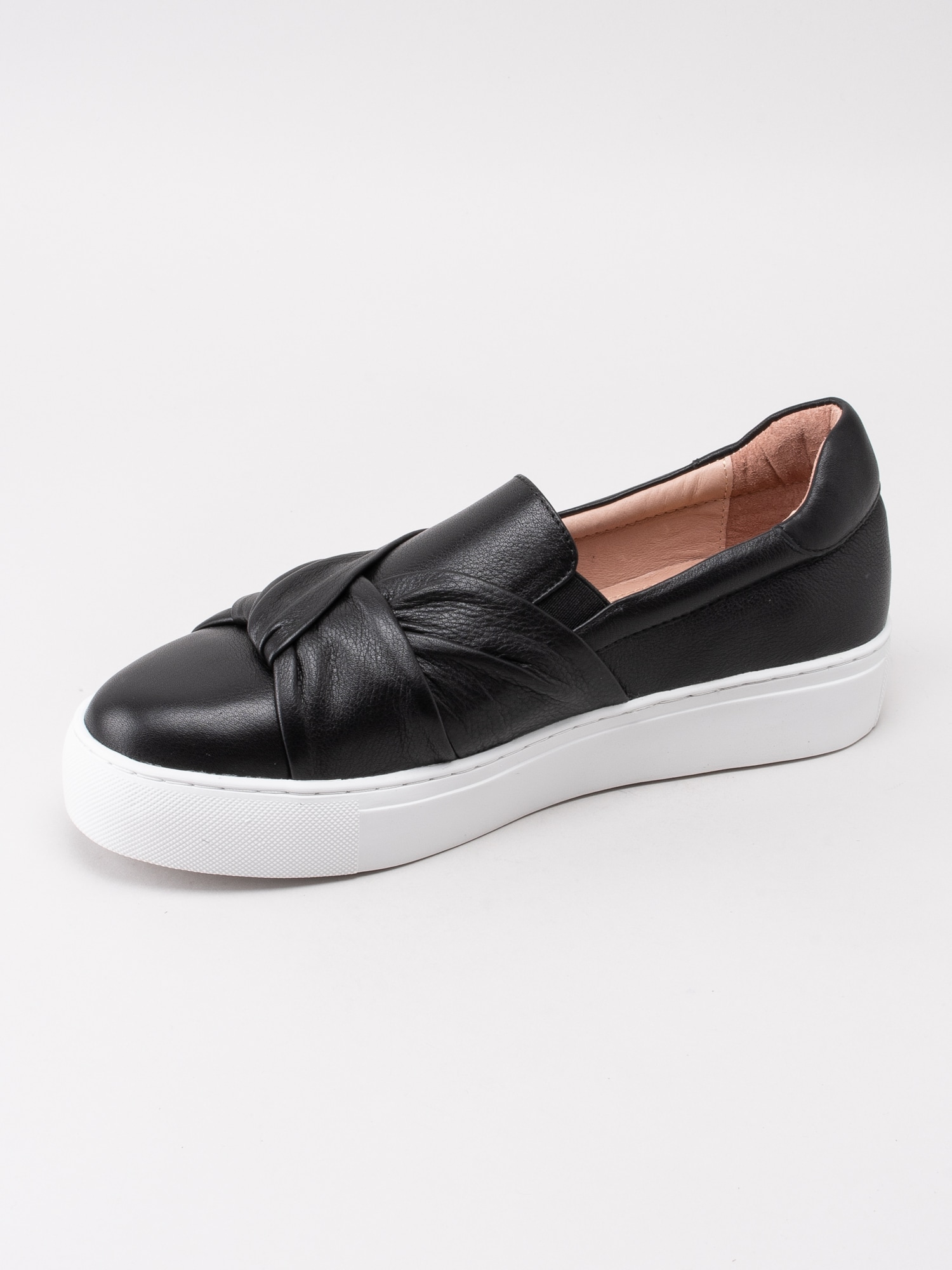 08191077 Dasia Starlily Strap 1085164-BLACK svarta slip on sneakers med knut-2
