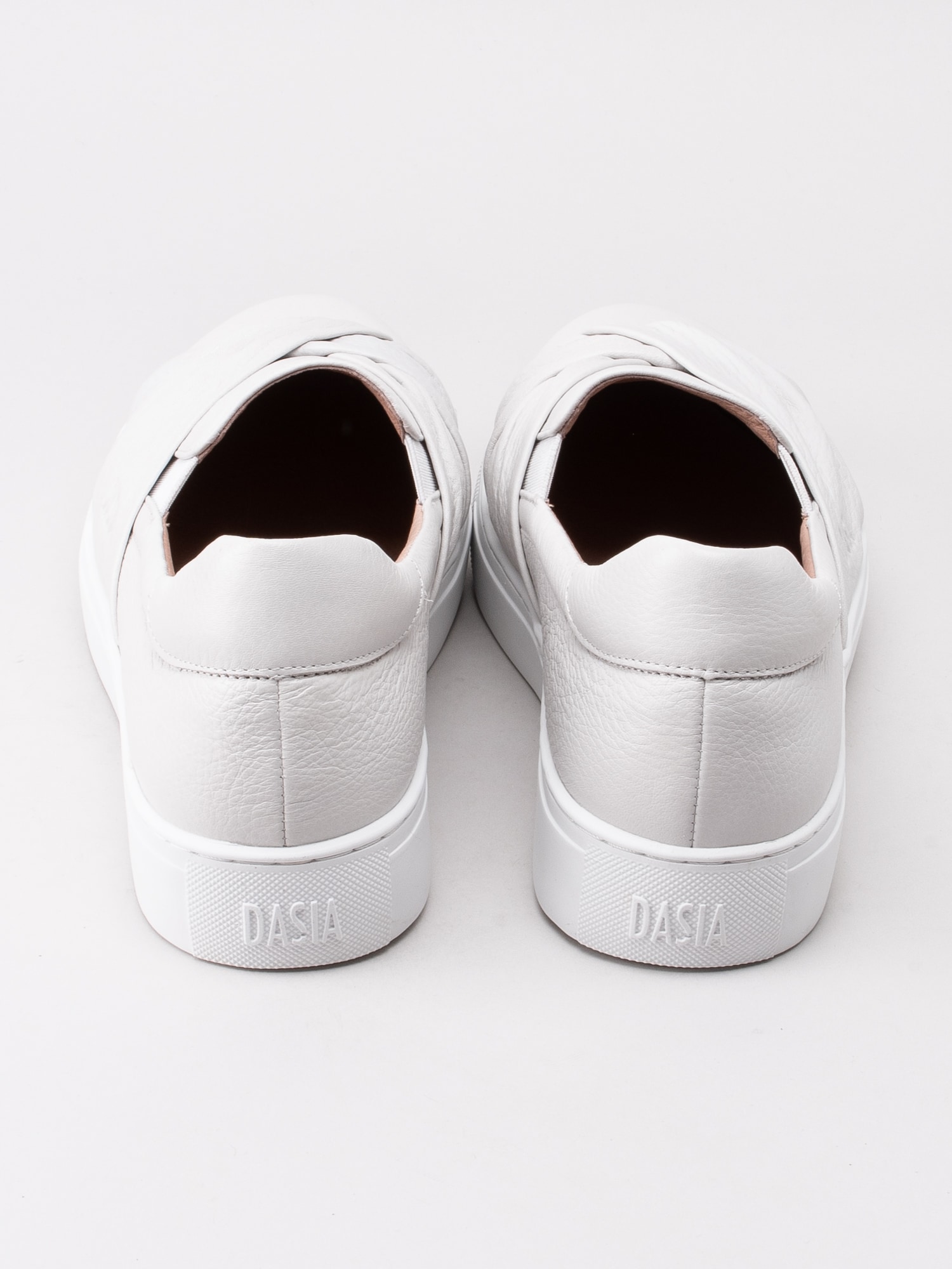 08191078 Dasia Starlily Strap 1085166-WHITE vita slip on sneakers med knut-4