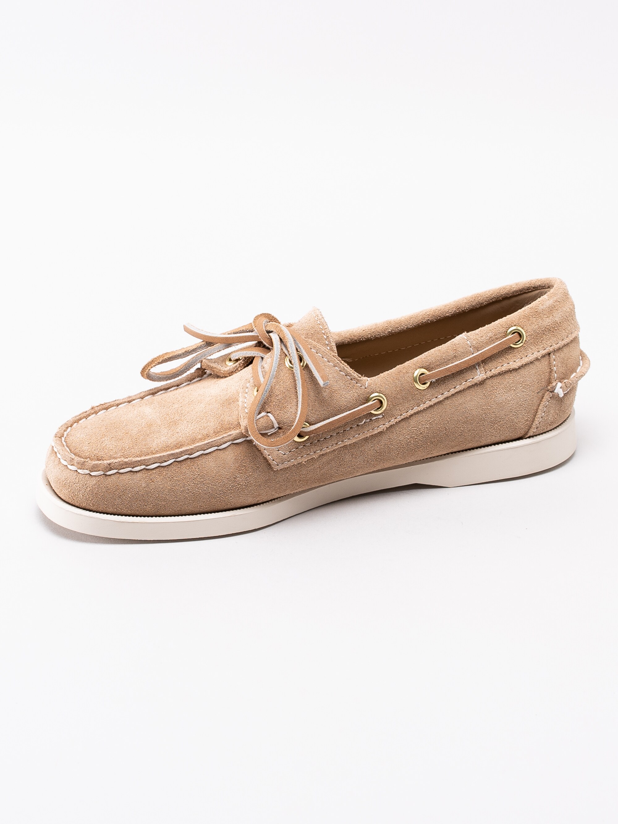 08191167 Sebago Docksides Portland 7000510906-B16 beige seglarskor för dam-2