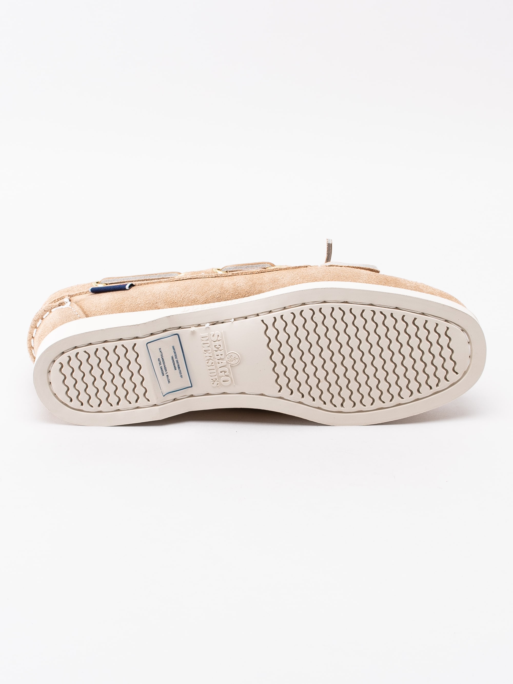 08191167 Sebago Docksides Portland 7000510906-B16 beige seglarskor för dam-5