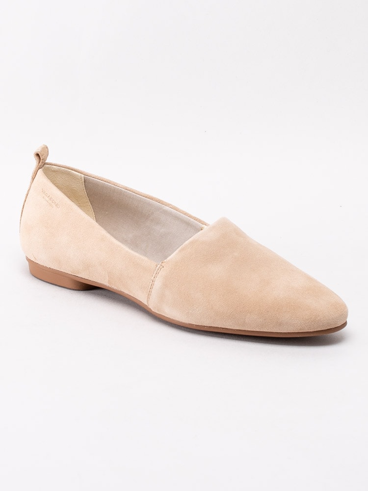 08201115 Vagabond Sandy 4503-040-26 Beige loafers med hög rak skärning-1