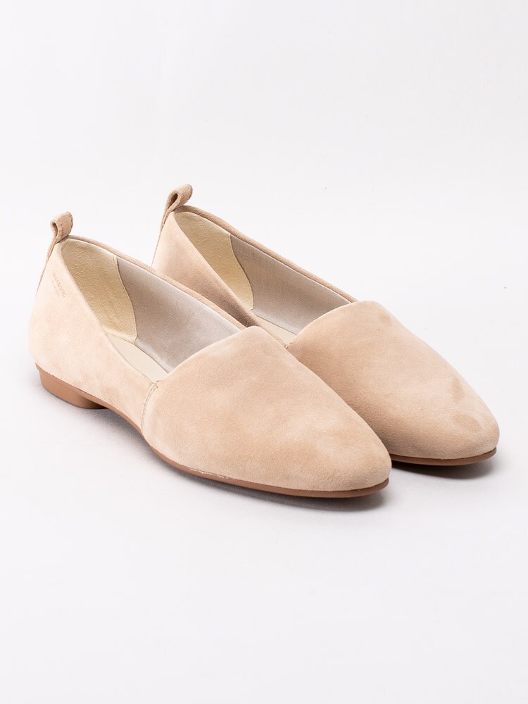 08201115 Vagabond Sandy 4503-040-26 Beige loafers med hög rak skärning-3