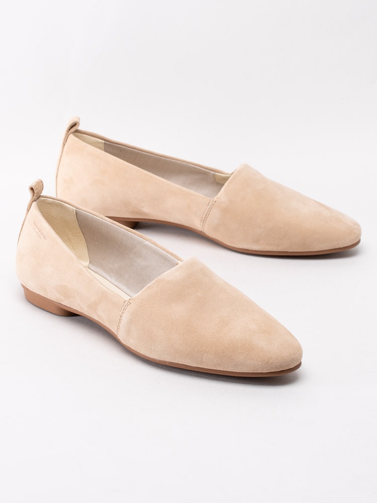 08201115 Vagabond Sandy 4503-040-26 Beige loafers med hög rak skärning-6