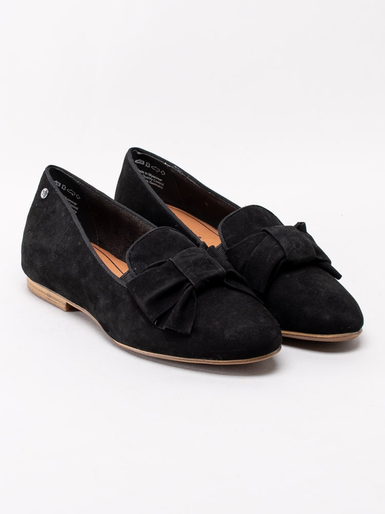 08201131 Tamaris 1-24229-24-001 Svarta loafers med rosett-3