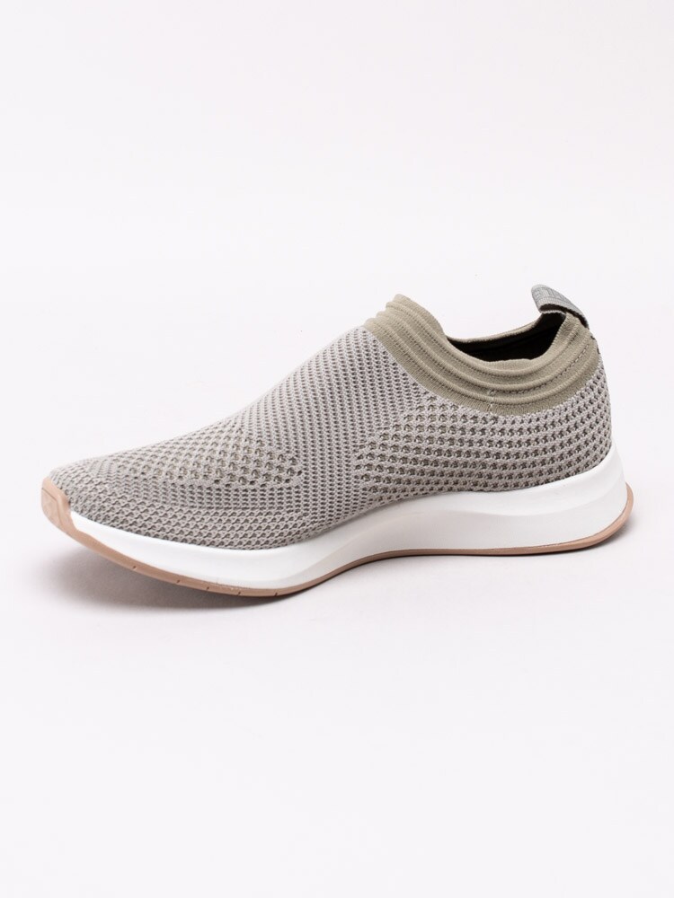 08201134 Tamaris Fashletics 1-24711-24-747 Gröna slip on sneakers i elastiskt textil-2