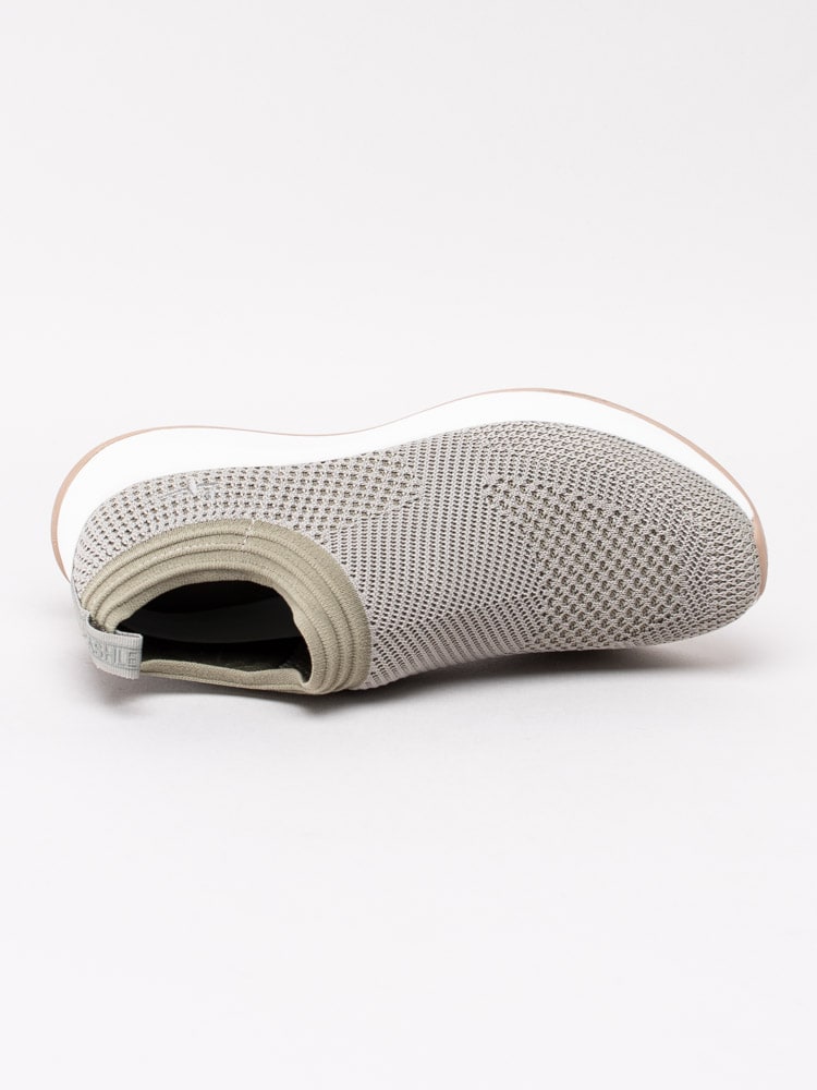 08201134 Tamaris Fashletics 1-24711-24-747 Gröna slip on sneakers i elastiskt textil-4