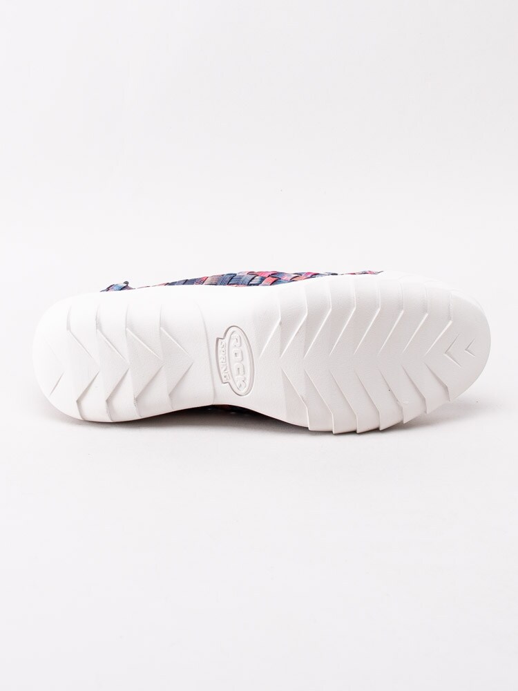 08201140 Rock Spring Inoko R125-95 Mörkblå flerfärgade resårskor som är tvättbara-5