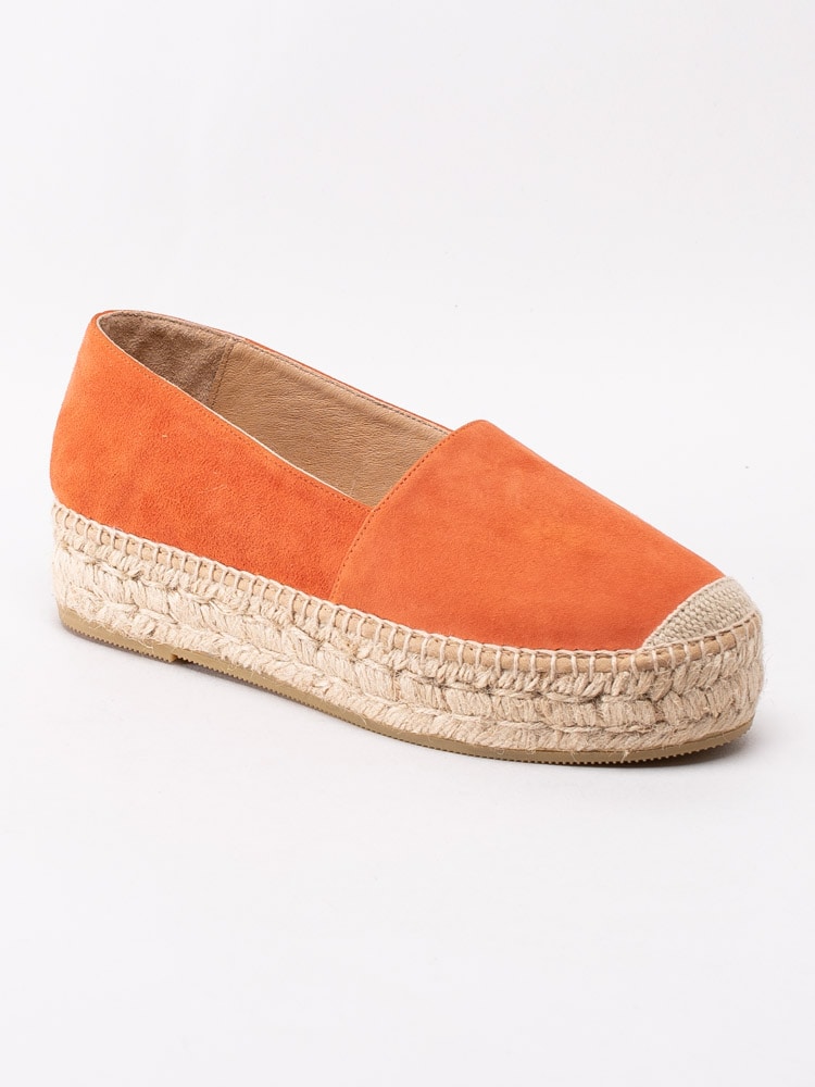 08201174 Kanna 20KV5019-CARMIN Orange espadrillos med platåsula-1