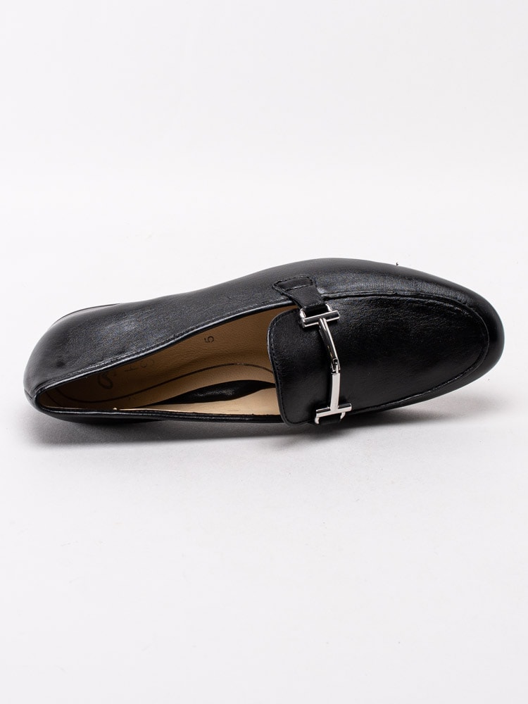 08201176 Ara Kent-Highsoft 12-31272-01 Svarta loafers med smyckesbetsel-4