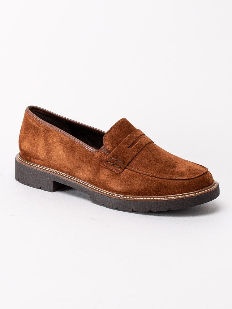 08203003 Ara Manchester Nuts Bruna loafers i mocka-1